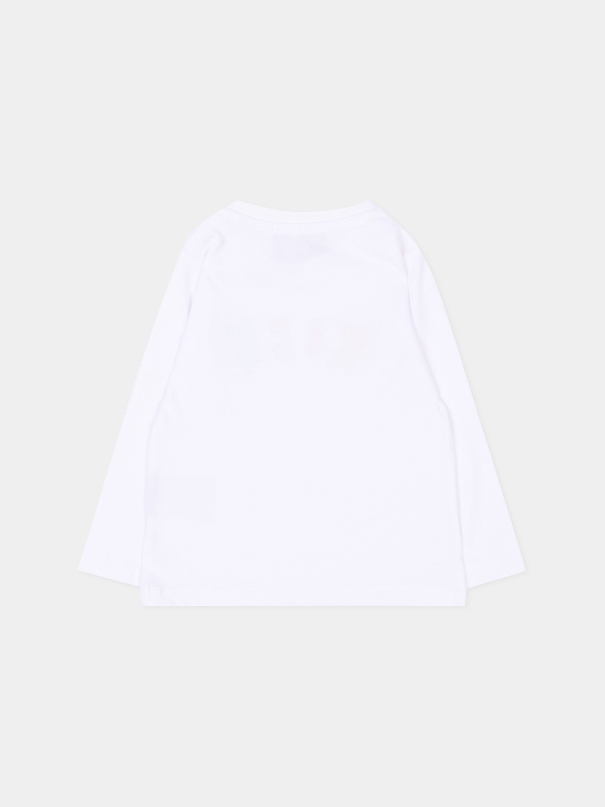T-Shirt bianca per neonata con logo,Richmond,RIP26095TS WHITE
