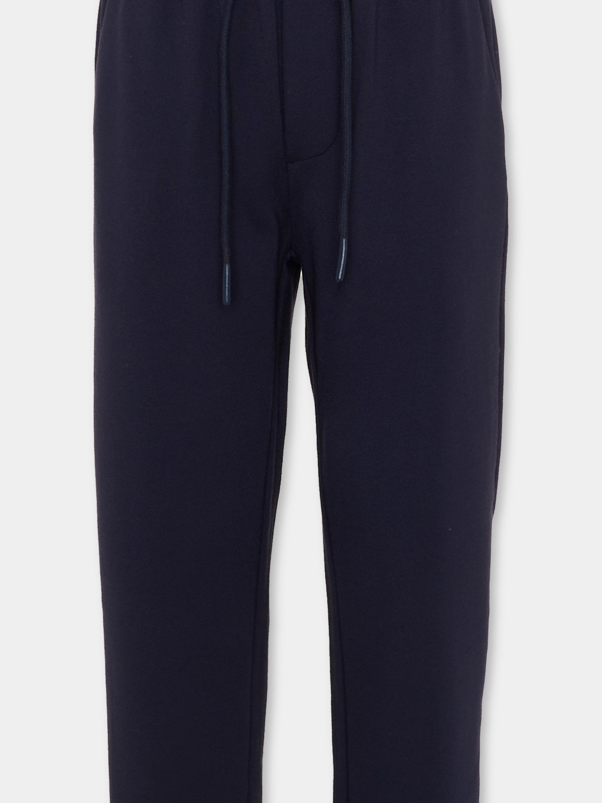 Pantaloni sportivi blu per bambino,Trussardi Junior,TBP26059PA BLUE ESTATE