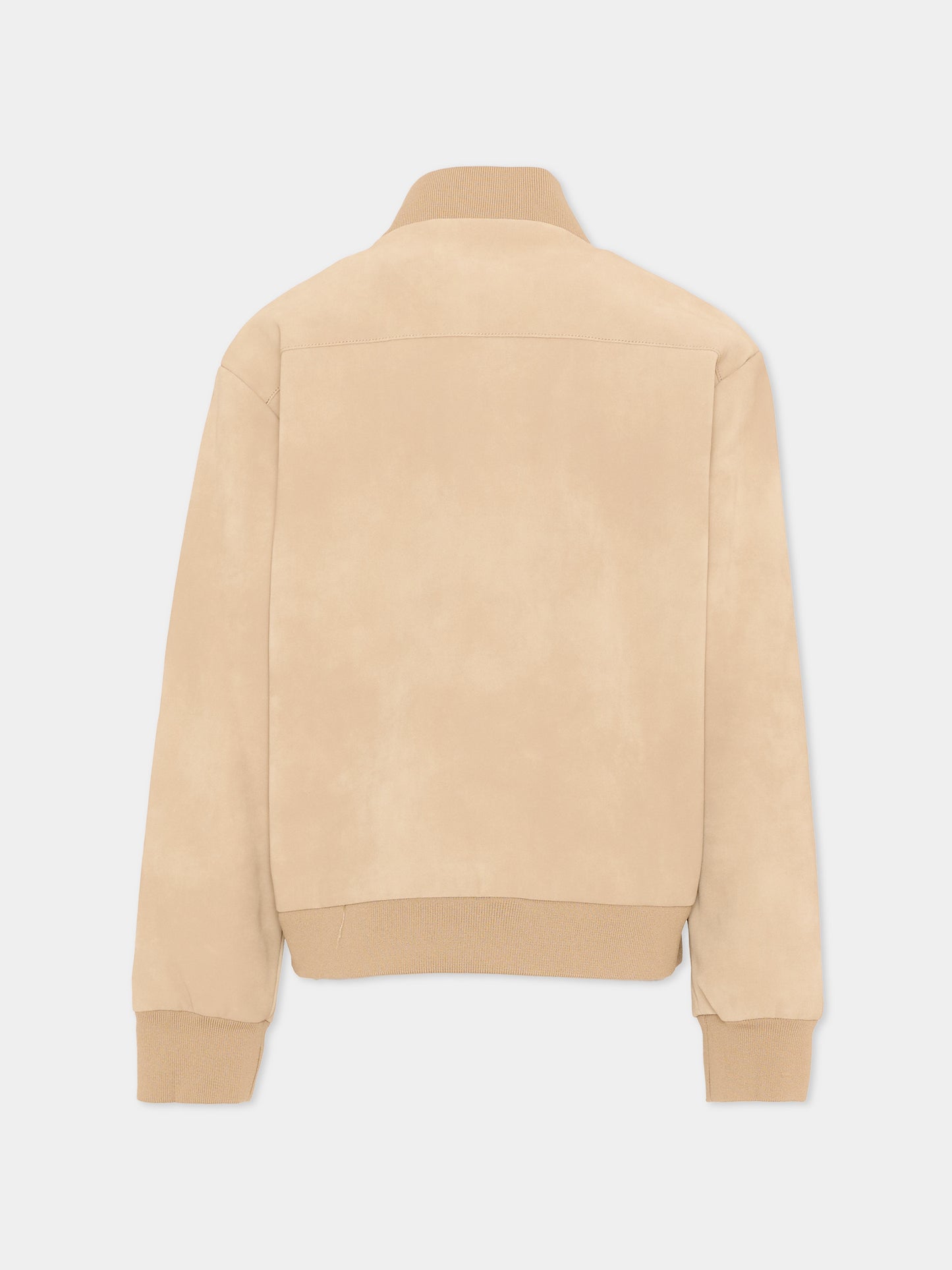 Bomber beige per bambino con levriero,Trussardi Junior,TBP26143GB BROWN INCENSE