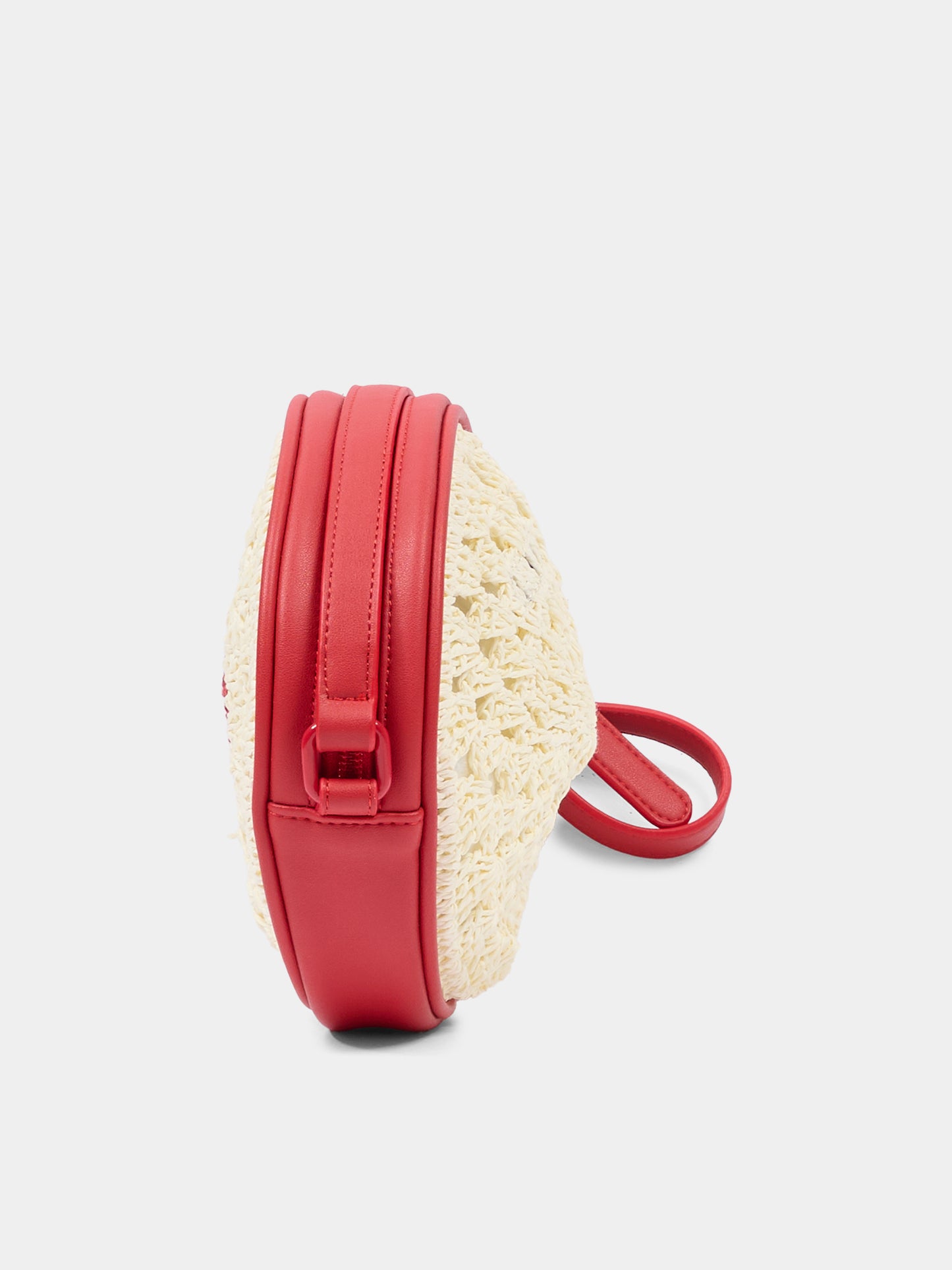 Borsa rossa per bambina con cuore,Stella Mccartney Kids,TU0B78 Z1924 165