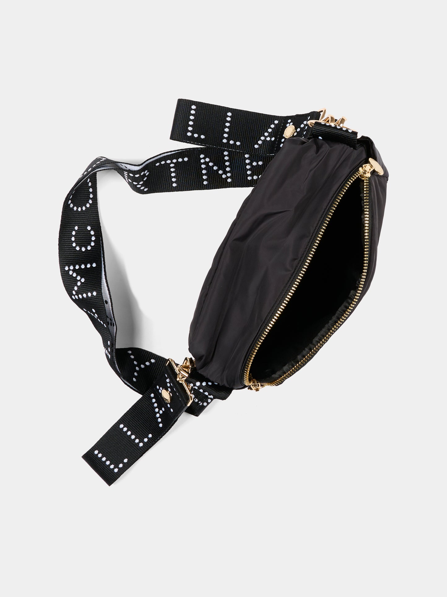 Borsa nera per bambina con logo,Stella Mccartney Kids,TV0508 Z0537 930