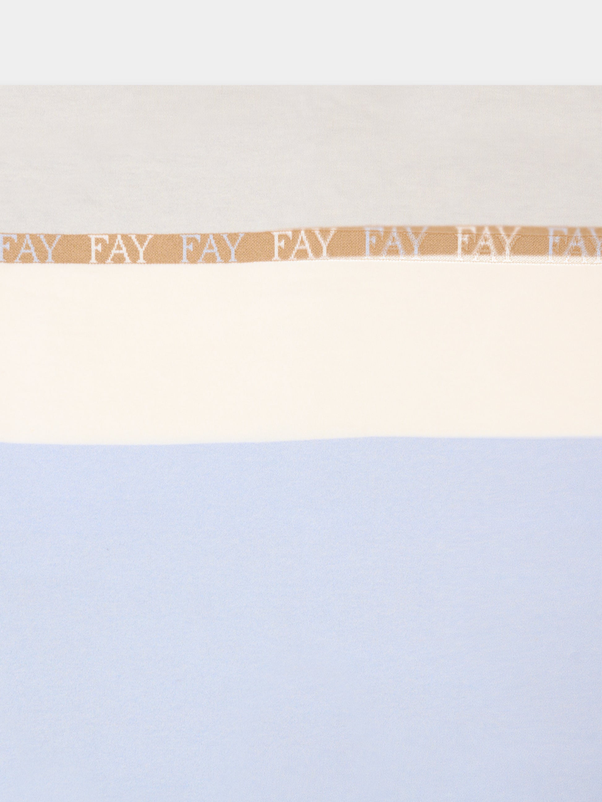 Coperta multicolor per neonato con logo,Fay Kids,FT0527 W0023 602