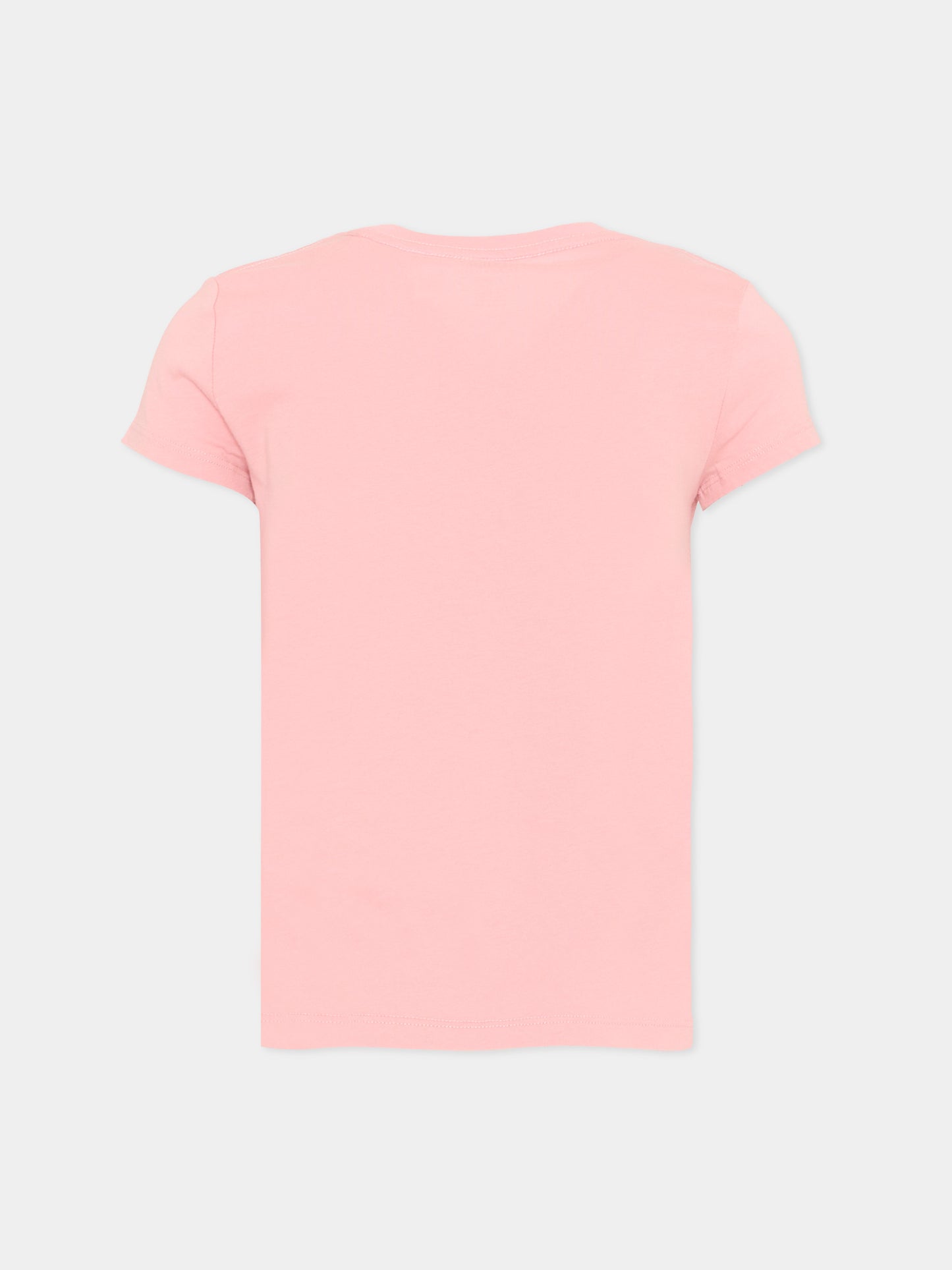 T-Shirt rosa Polo Bear per bambina,Ralph Lauren Kids,B20033001