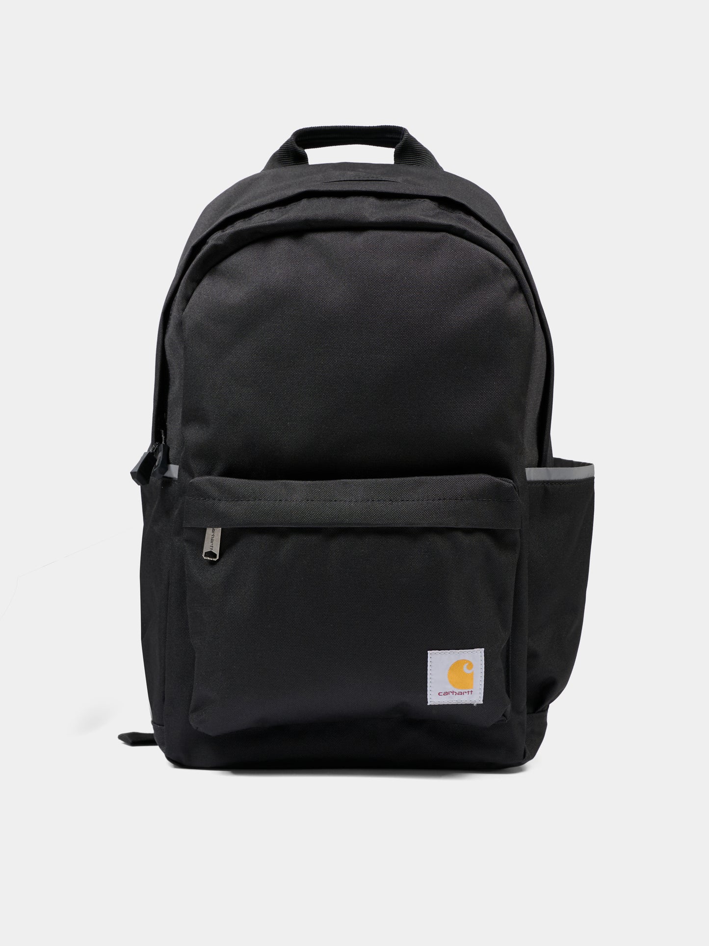 Zaino nero per bambini con logo,Carhartt,0321810 BLACK