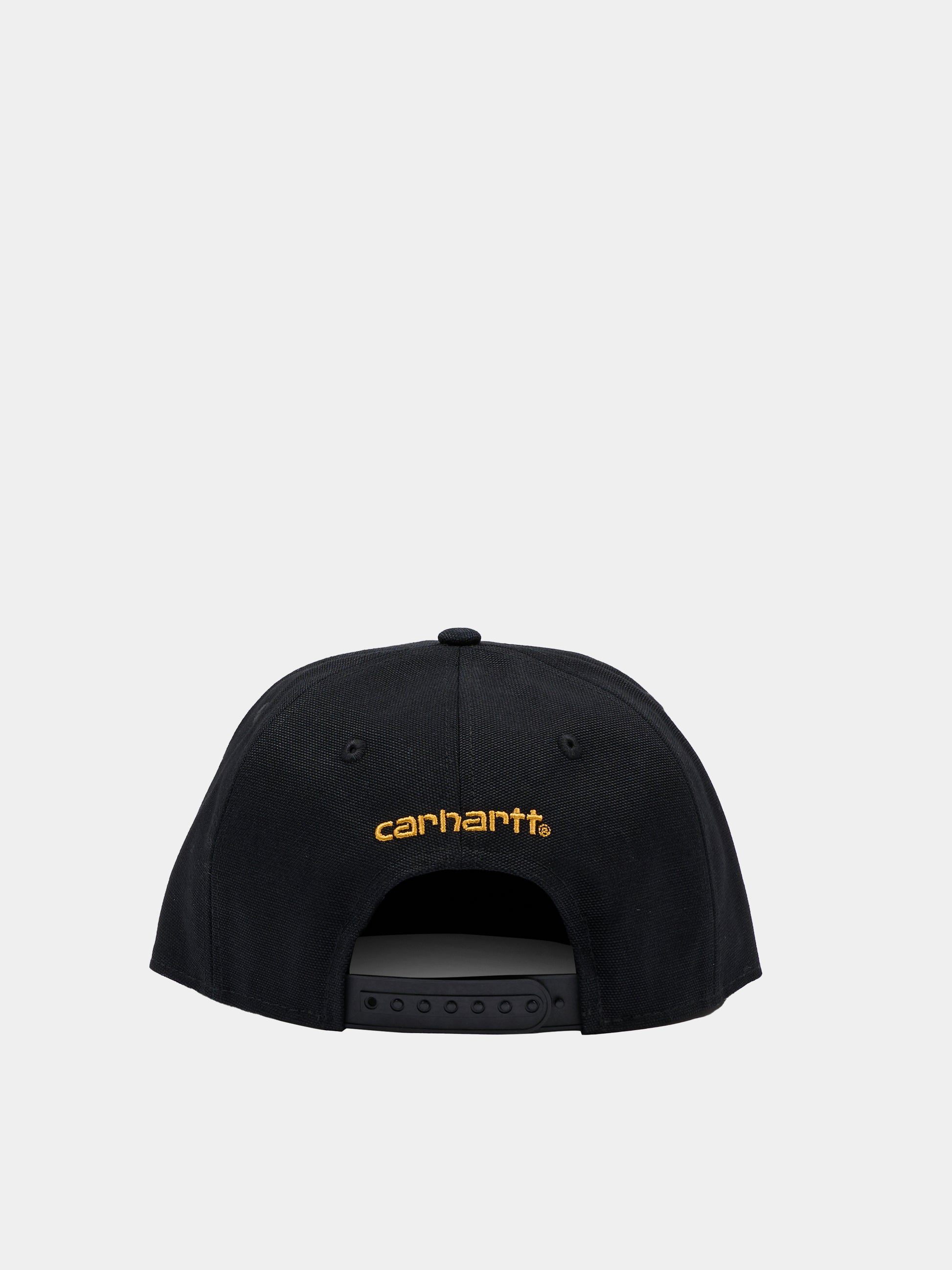 Cappello nero per bambino con logo,Carhartt,0386067 BLACK