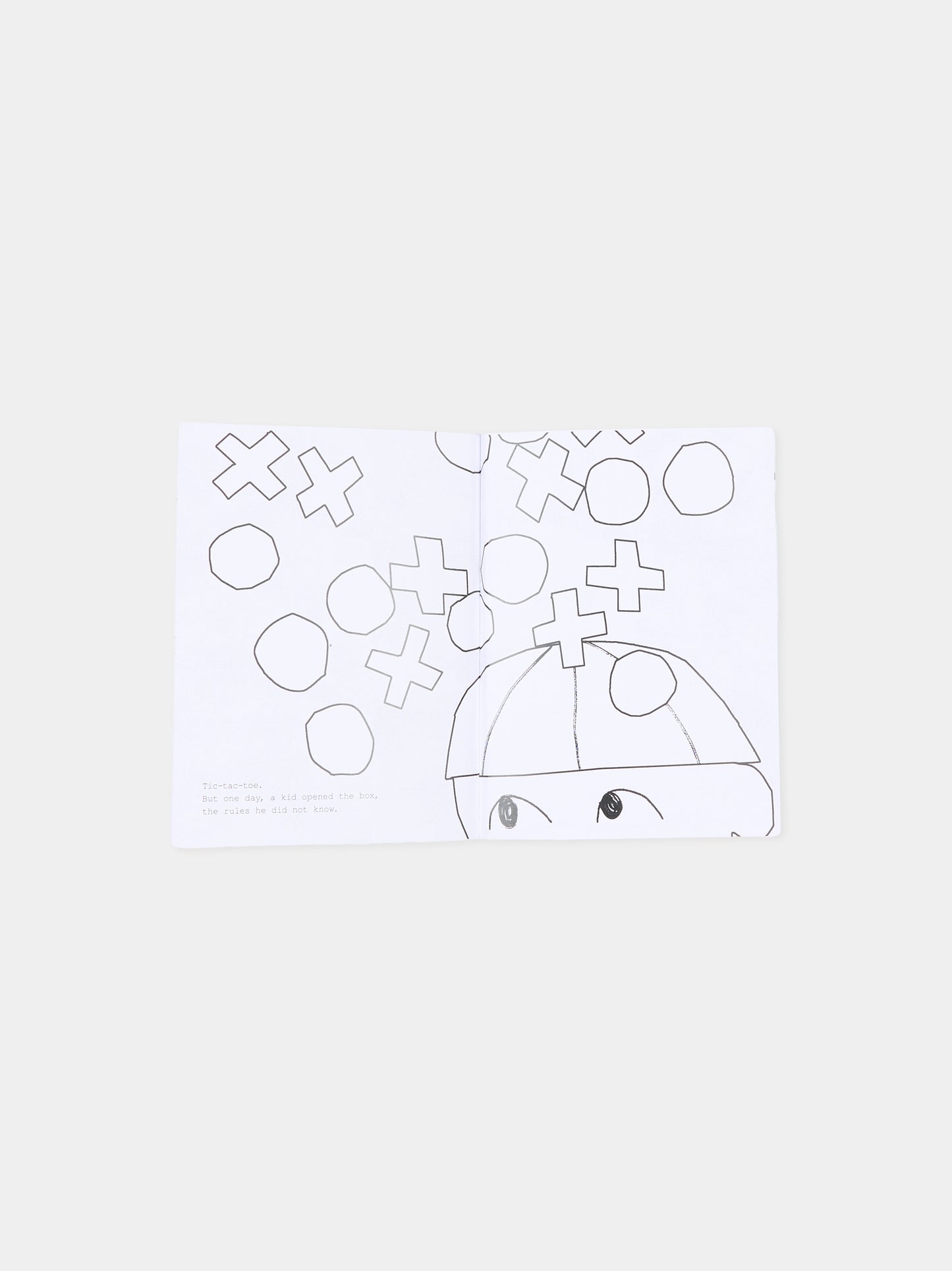 Libro bianco illustrato da colorare per bambini,Bobo Choses,B225AI064