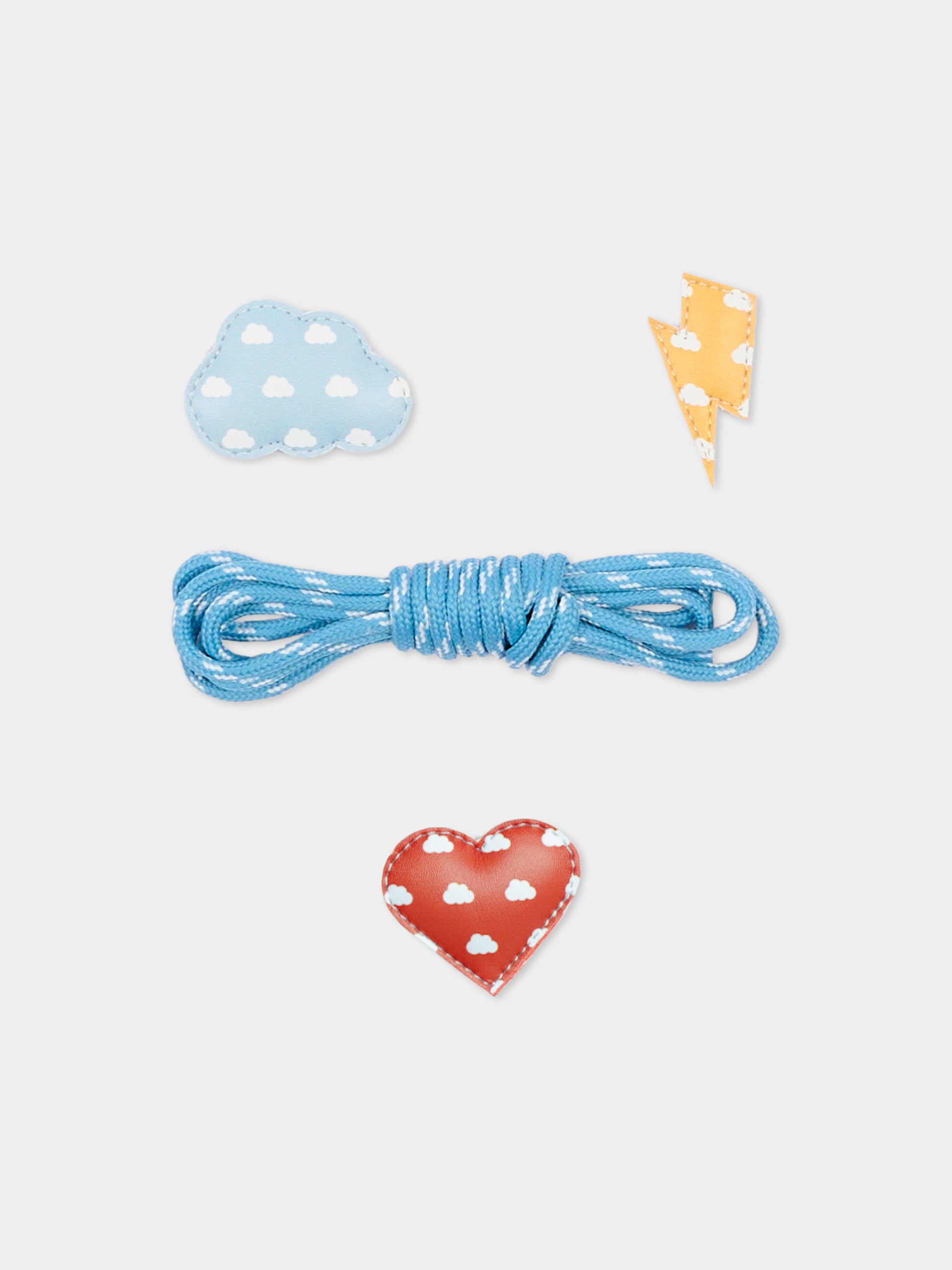 Sneakers nere per bambini con charms,Douuod Kids X Coccolebimbi,28-GIBA485