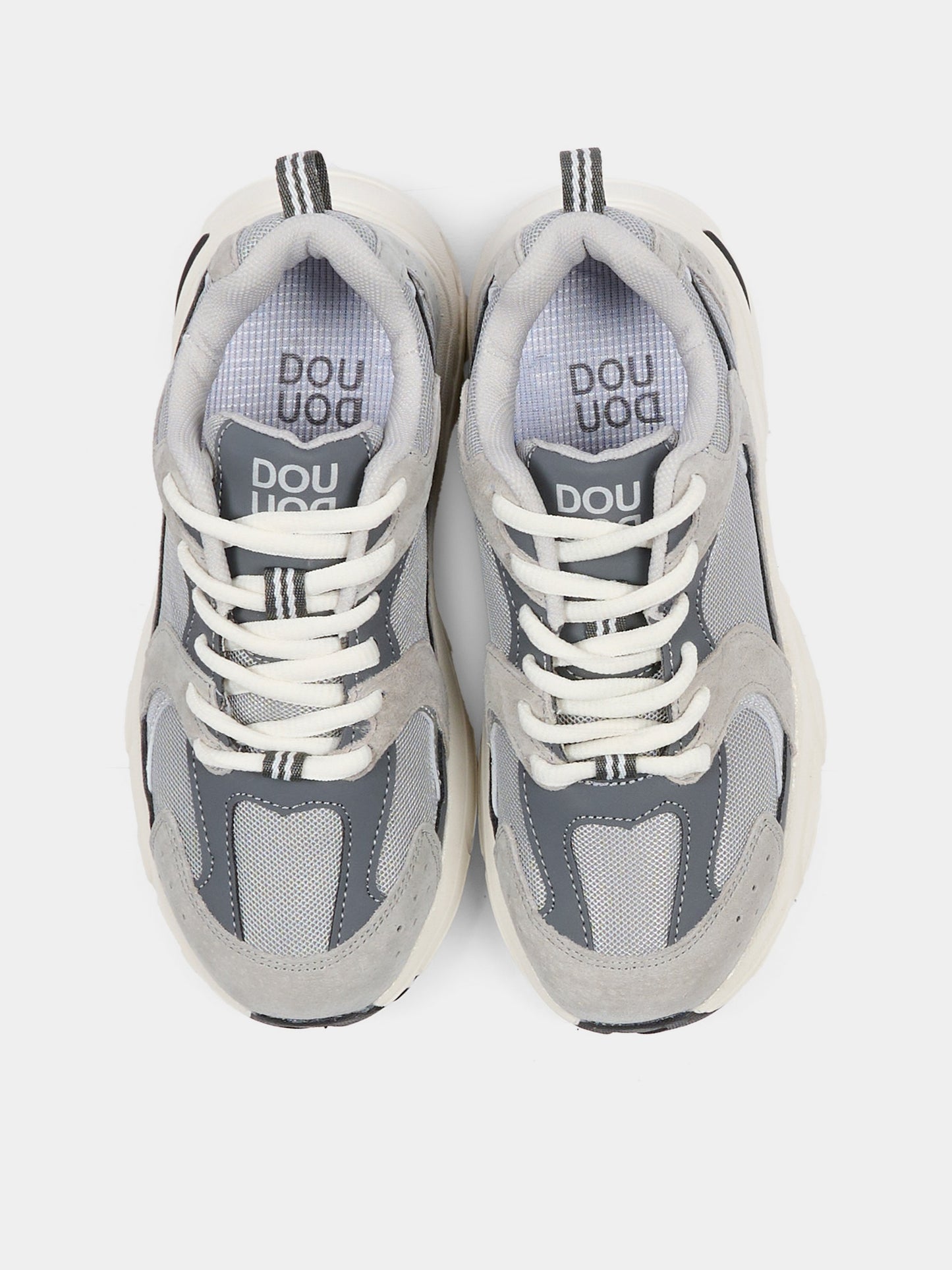 Sneakers grigie per bambini con charms,Douuod Kids X Coccolebimbi,28-GIBA486