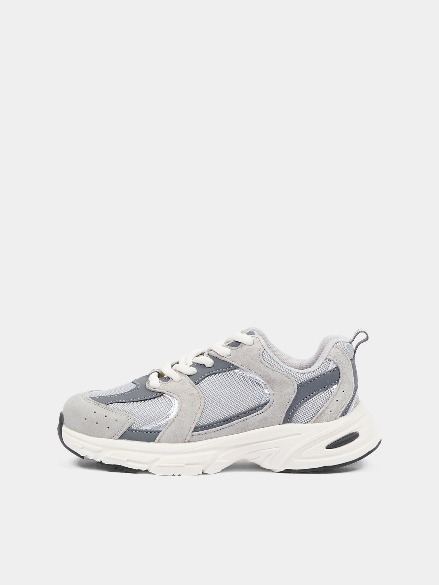 Sneakers grigie per bambini con charms,Douuod Kids X Coccolebimbi,28-GIBA486