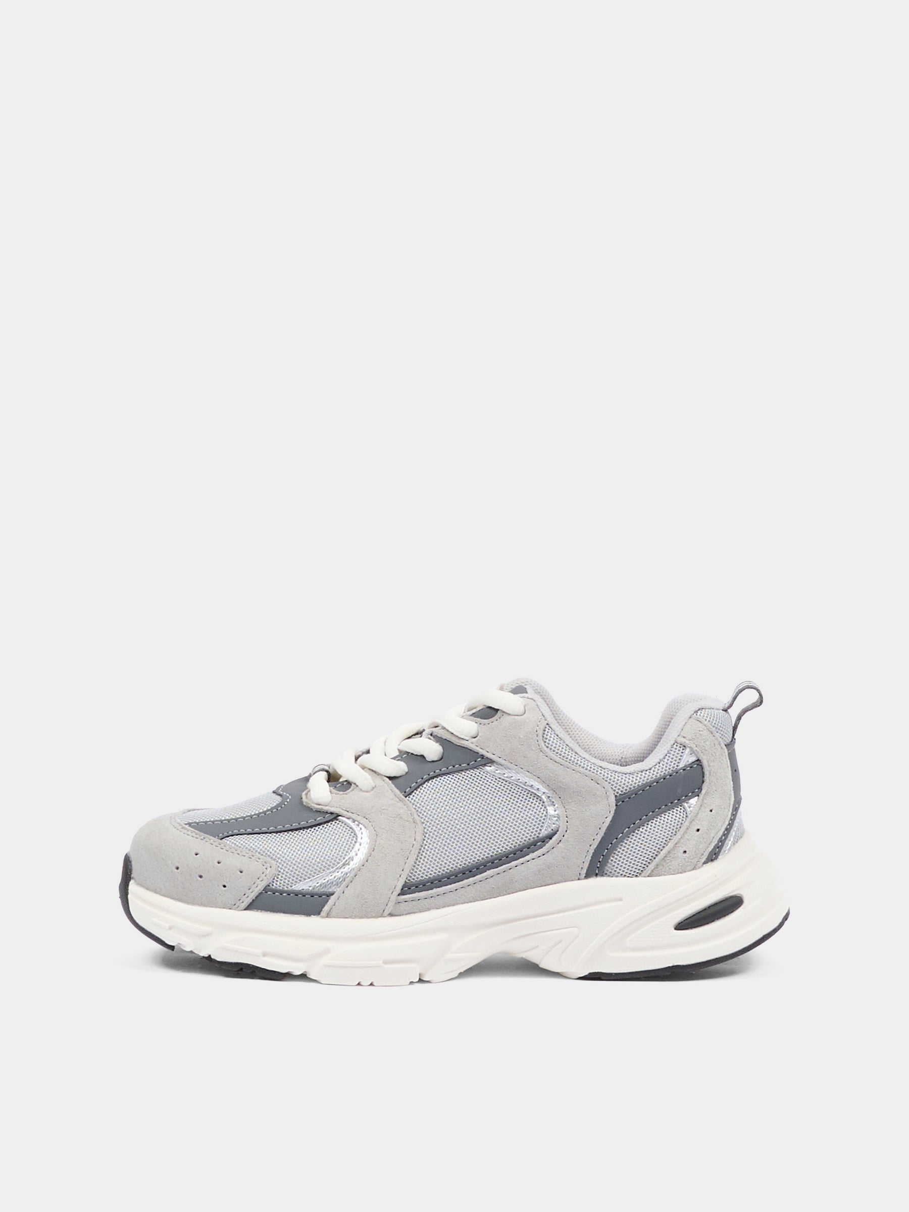 Sneakers grigie per bambini con charms,Douuod Kids X Coccolebimbi,28-GIBA486