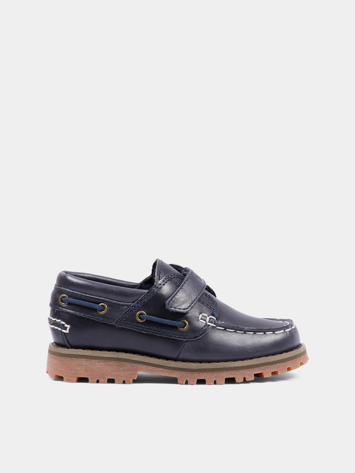 Mocassini blu per bambino,Timberland,TB0A5P7AEP81