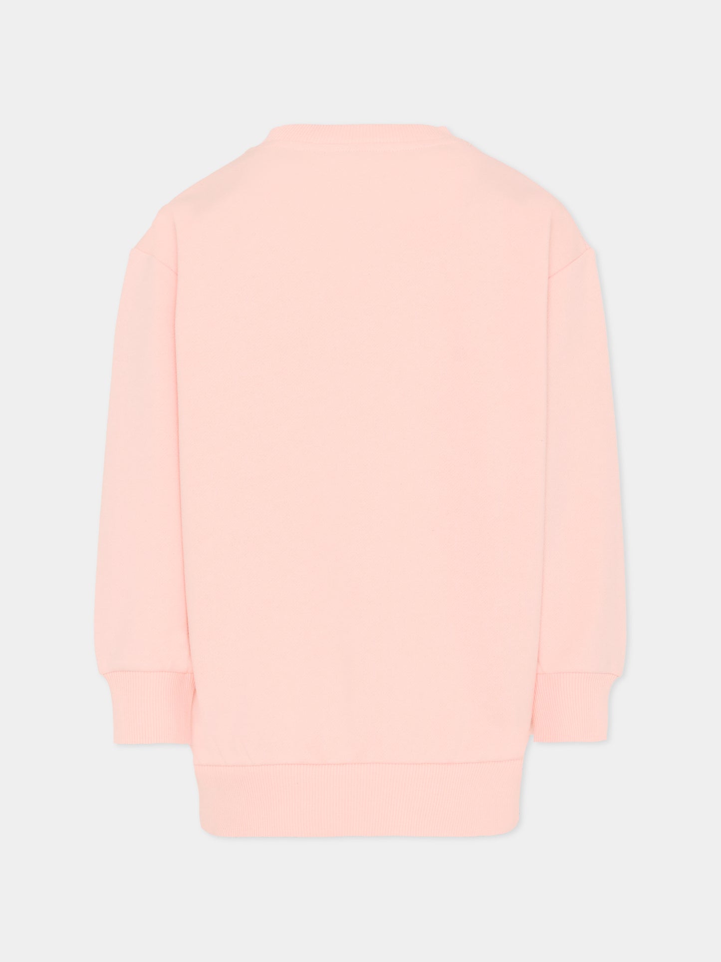 Felpa rosa con Pegaso per bambina,Etro,GX4P40 Z3183 503