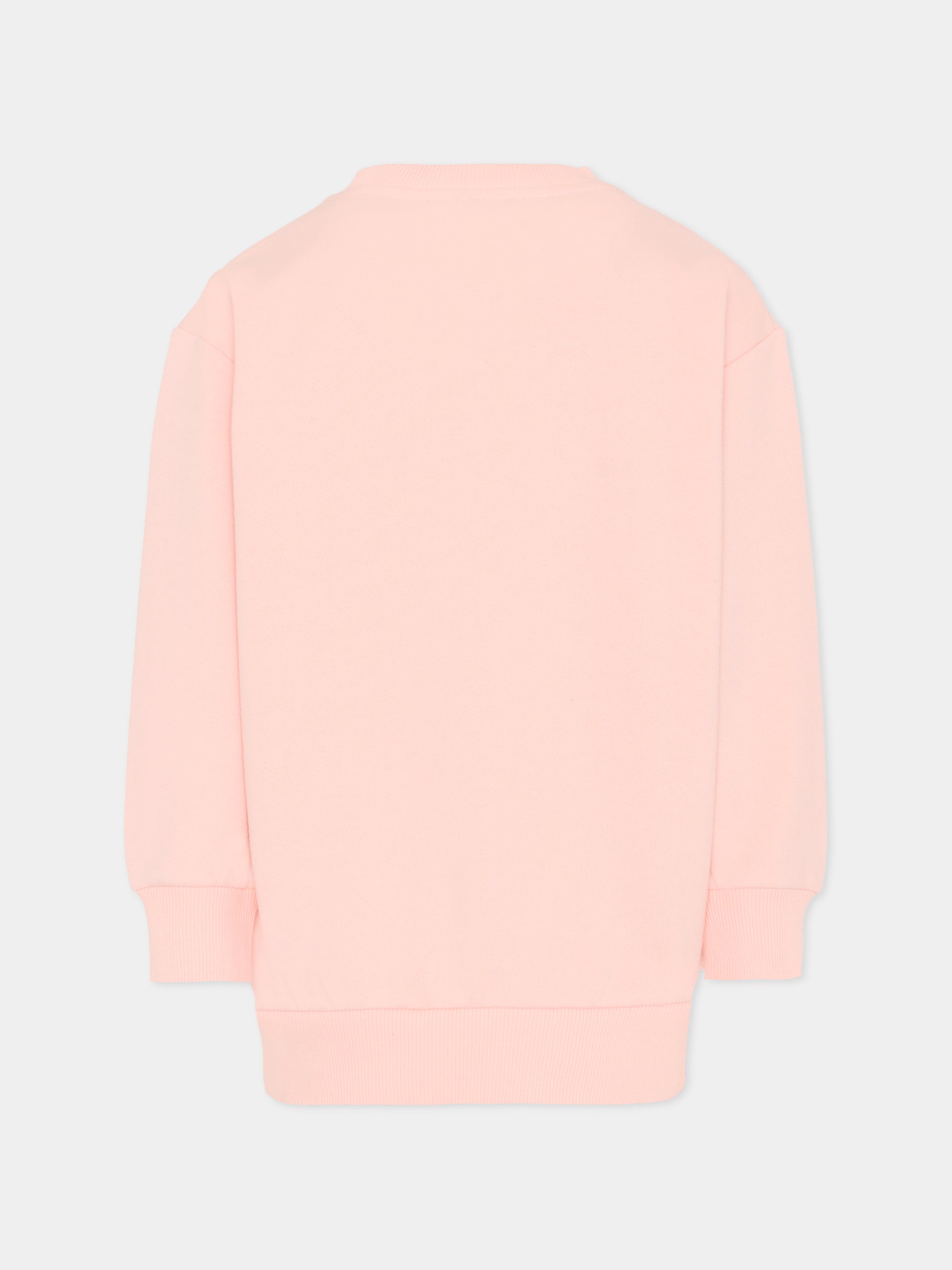 Felpa rosa con Pegaso per bambina,Etro,GX4P40 Z3183 503