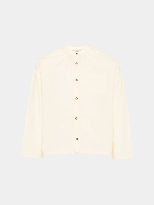 Camicia avorio per bambino,Vélocipède,VLC-AW25/26-SH003 SNOW