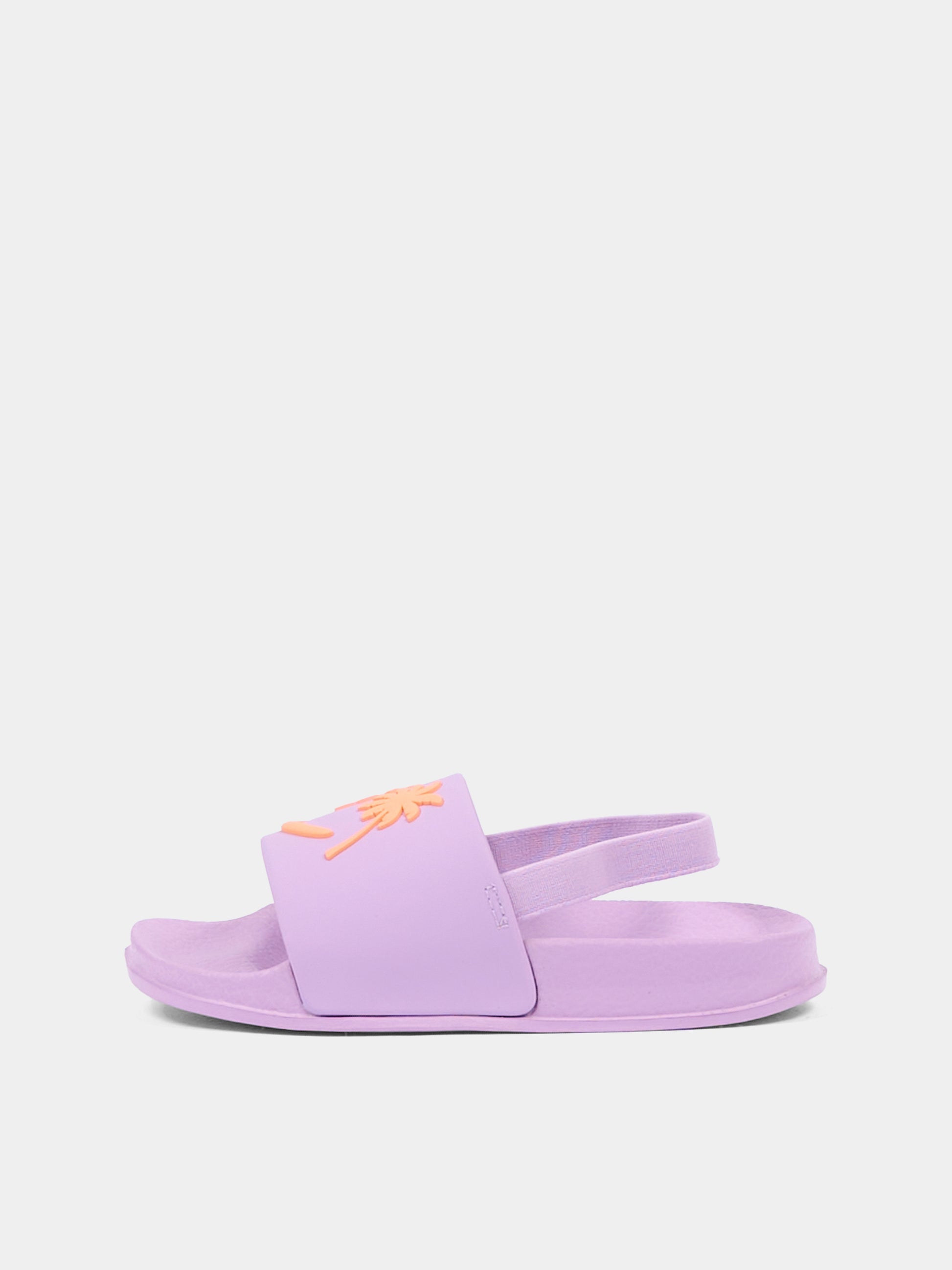 Ciabatte Zhappy viola per bambina con smile e palme,Molo,7S26U201 5640