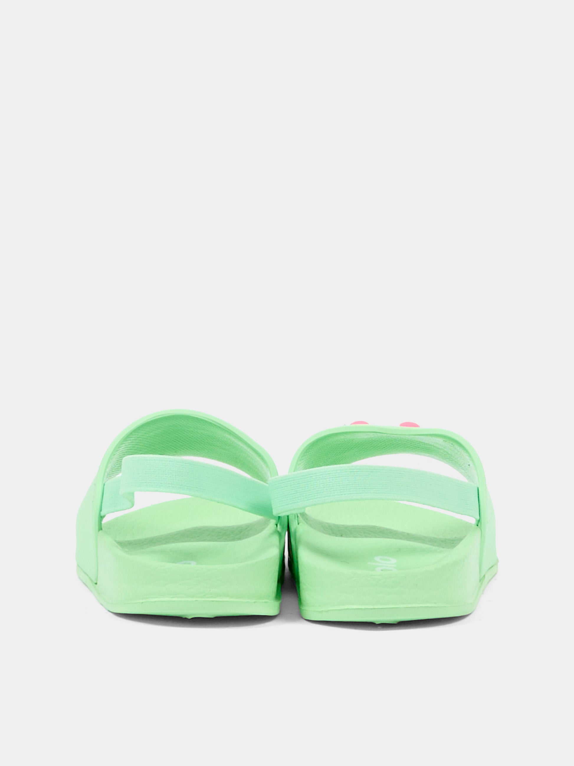 Ciabatte Zhappy verdi per bambina con smile,Molo,7S26U201 5610