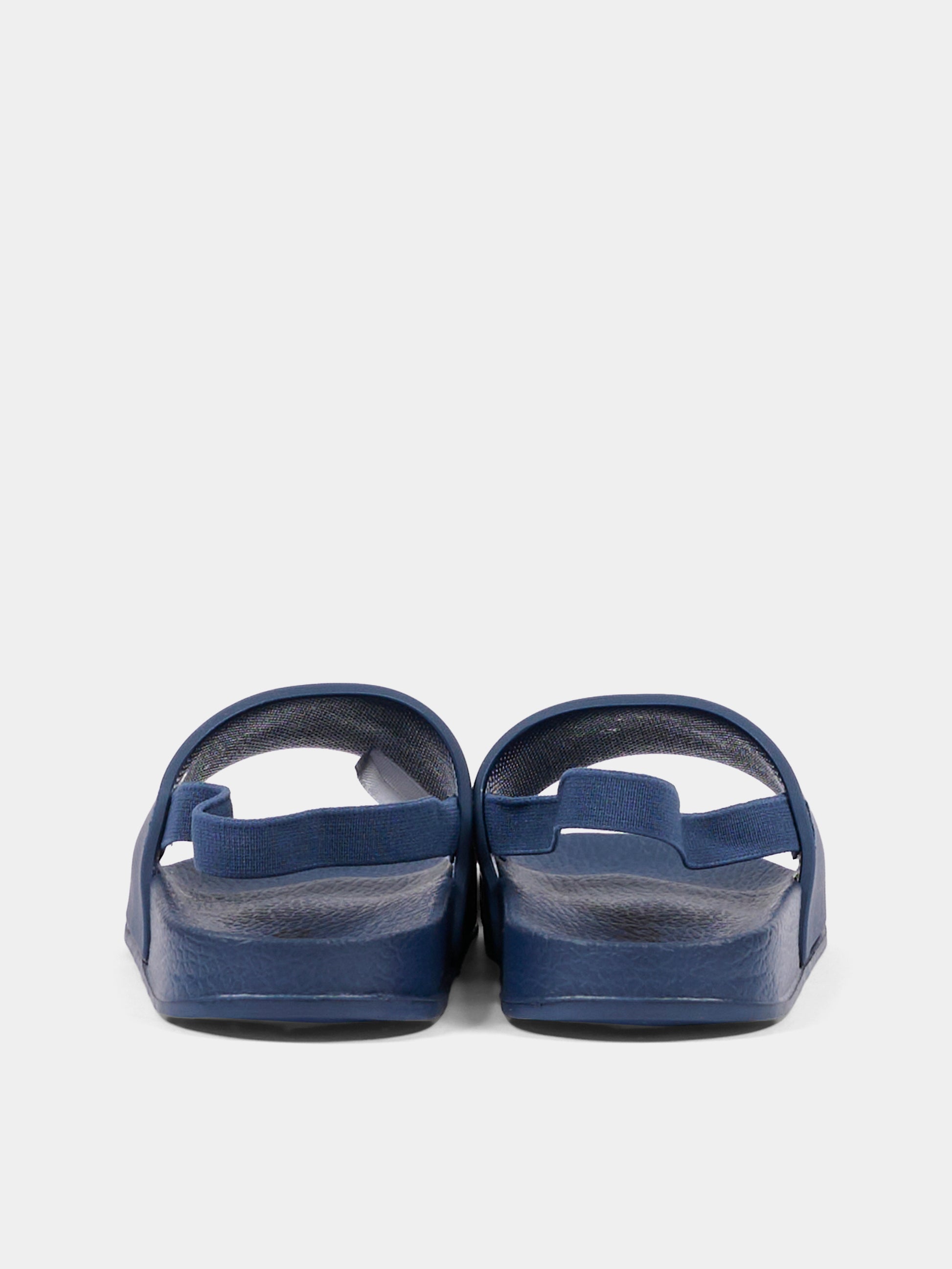 Ciabatte Zhappy blu per bambini con smile e palme,Molo,7S26U201 5618