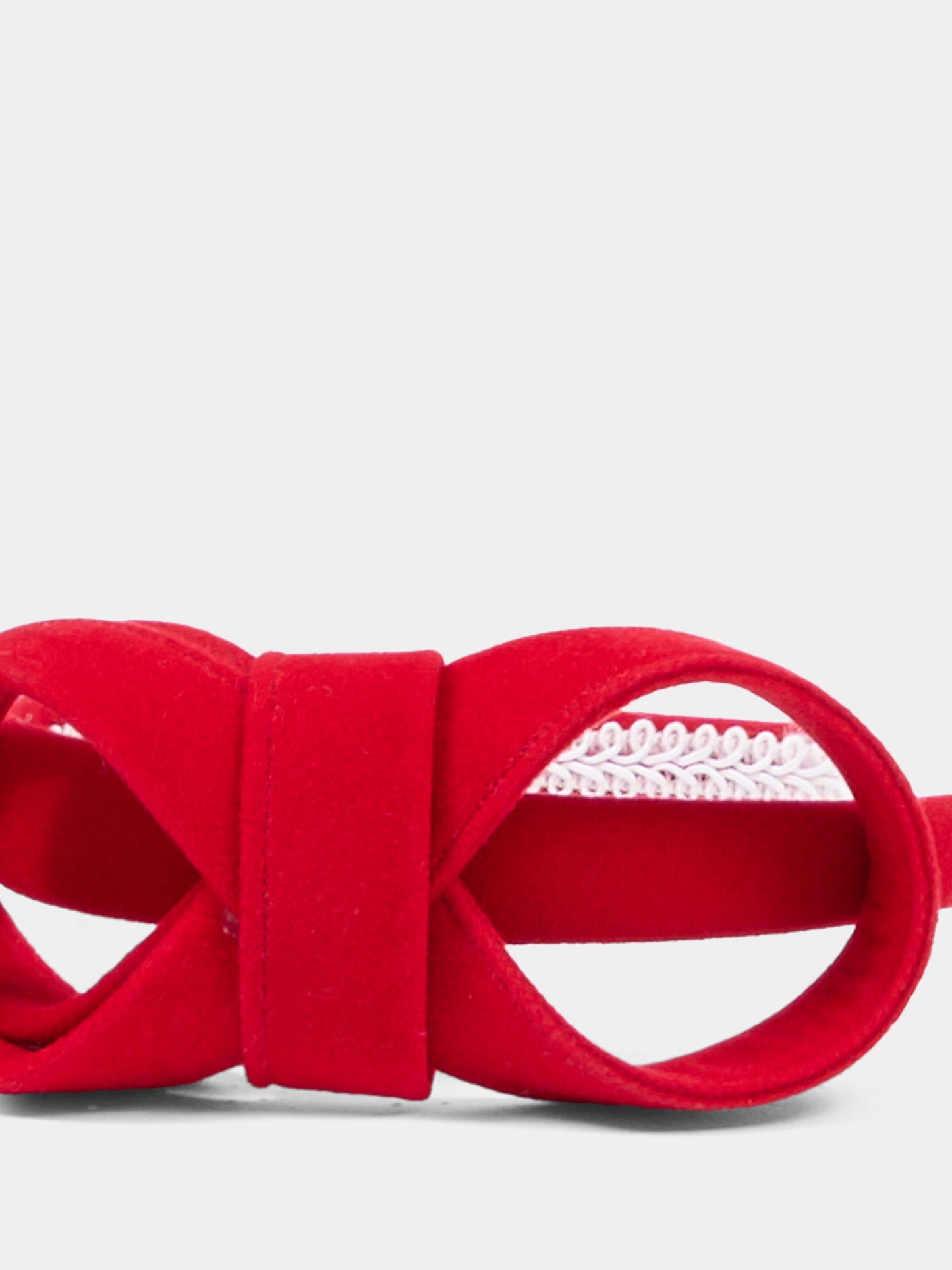 Cerchietto Infinity rosso per bambina con fiocco,Nennè Studio,INFINITY ROSSO