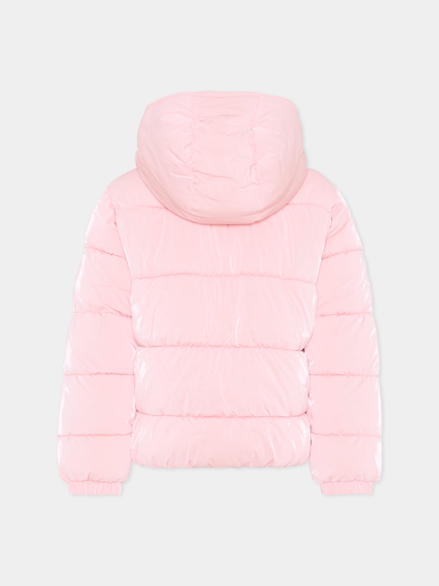 Piumino rosa per bambina con logo,Levi's Kids,EN640 AGJ