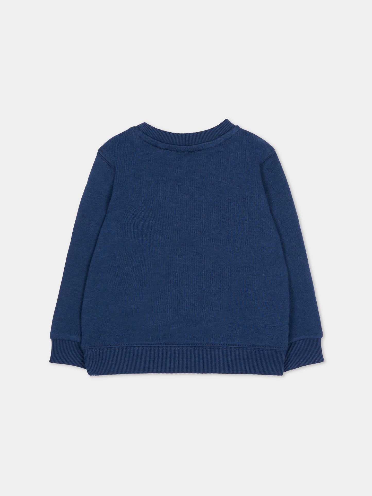 Felpa blu per neonato con logo,New Balance,LAKB0298I NNY