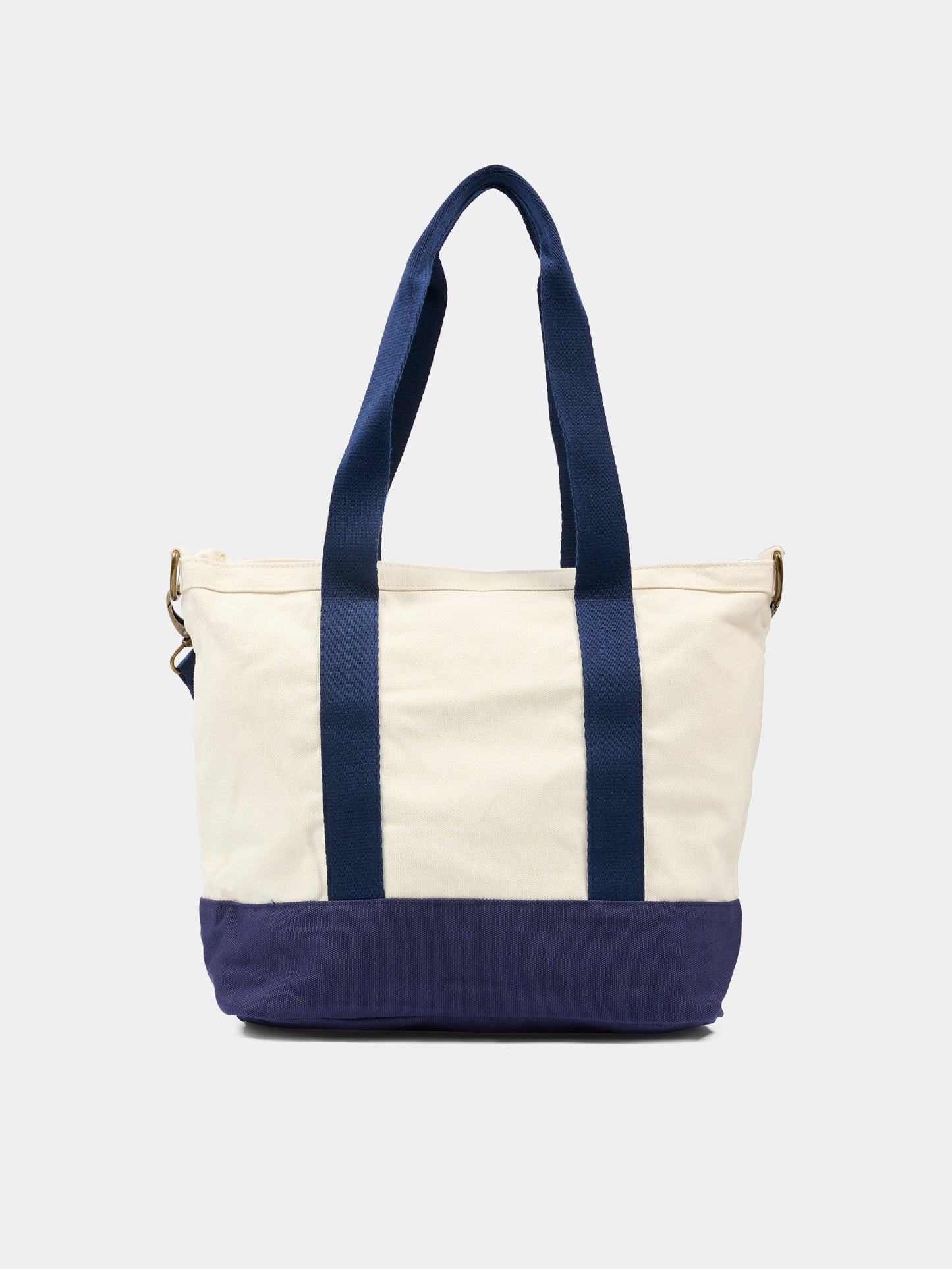 Borsa casual avorio per bambina con cavallino rosso,Ralph Lauren Kids,9AR023 BDF