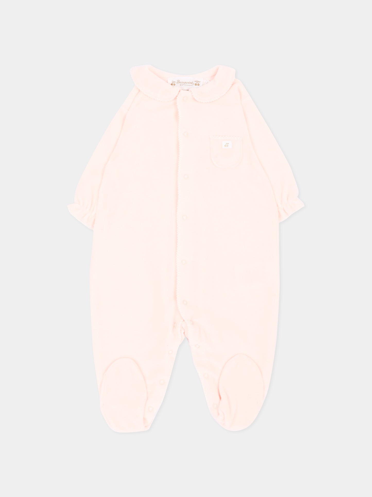 Tutina rosa per neonata,Bonpoint,PEBPI1051PY 021
