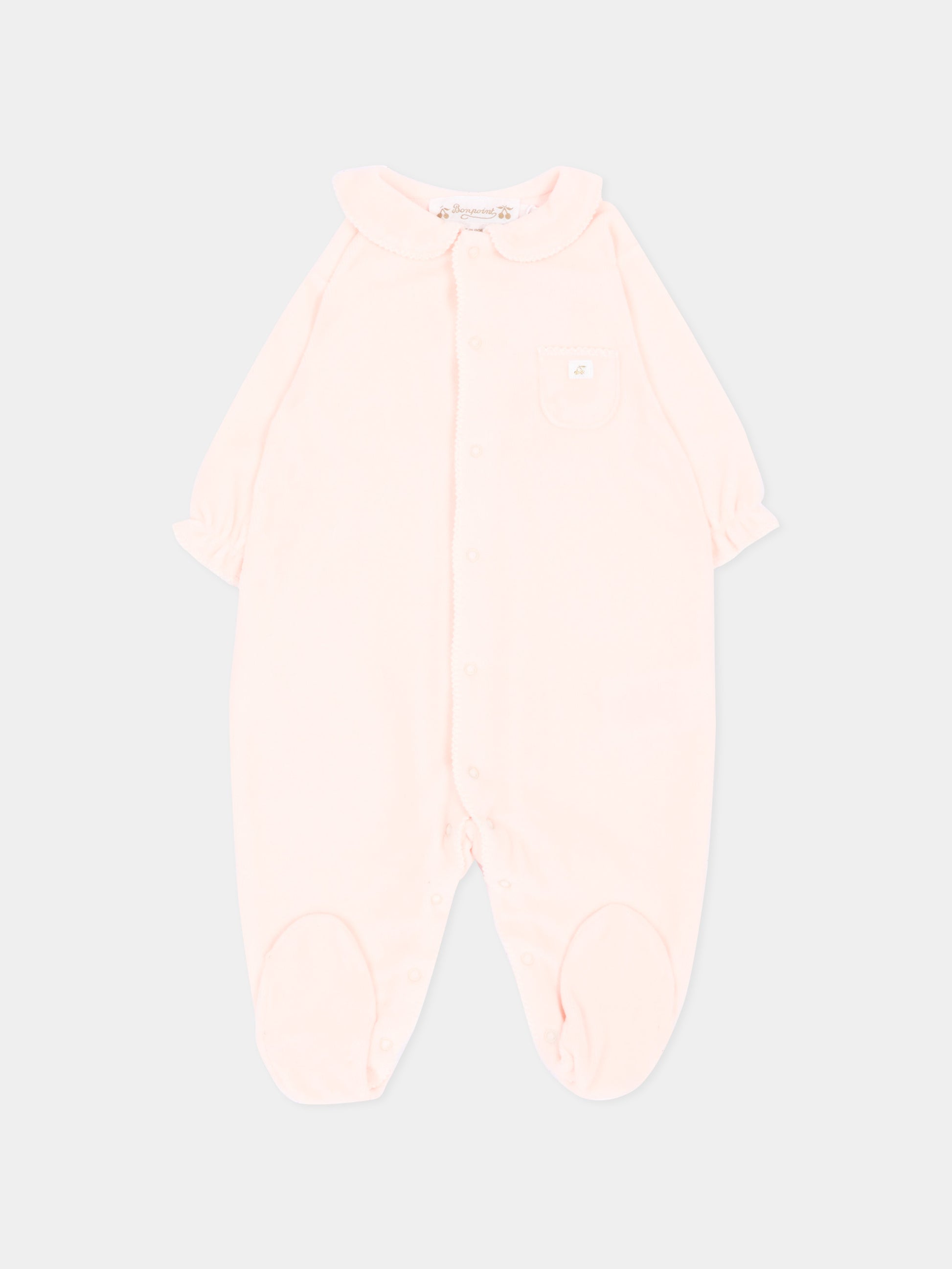 Tutina rosa per neonata,Bonpoint,PEBPI1051PY 021
