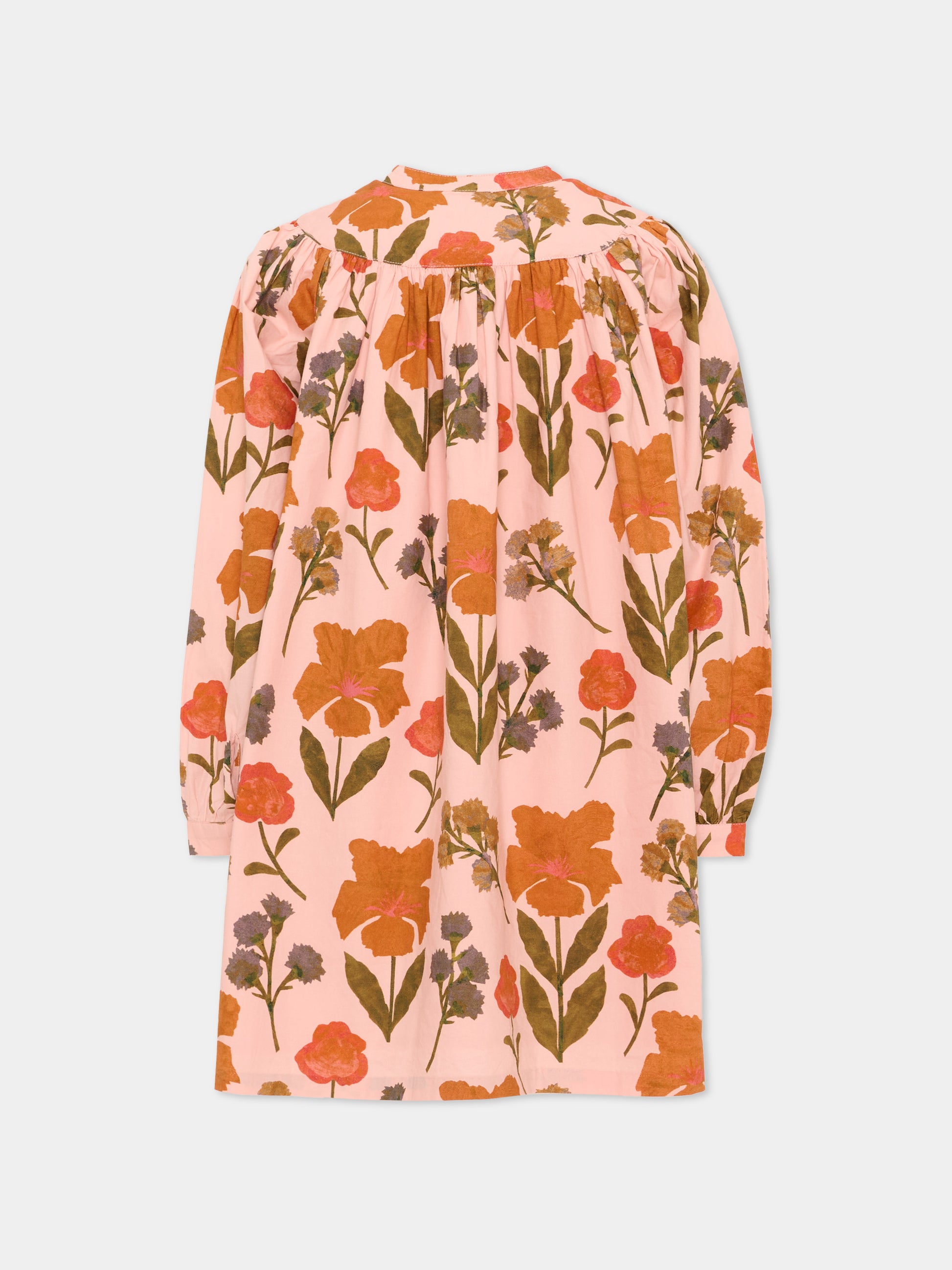 Vestito multicolor per bambina floreale,Bonpoint,W06GDRW00004 524A