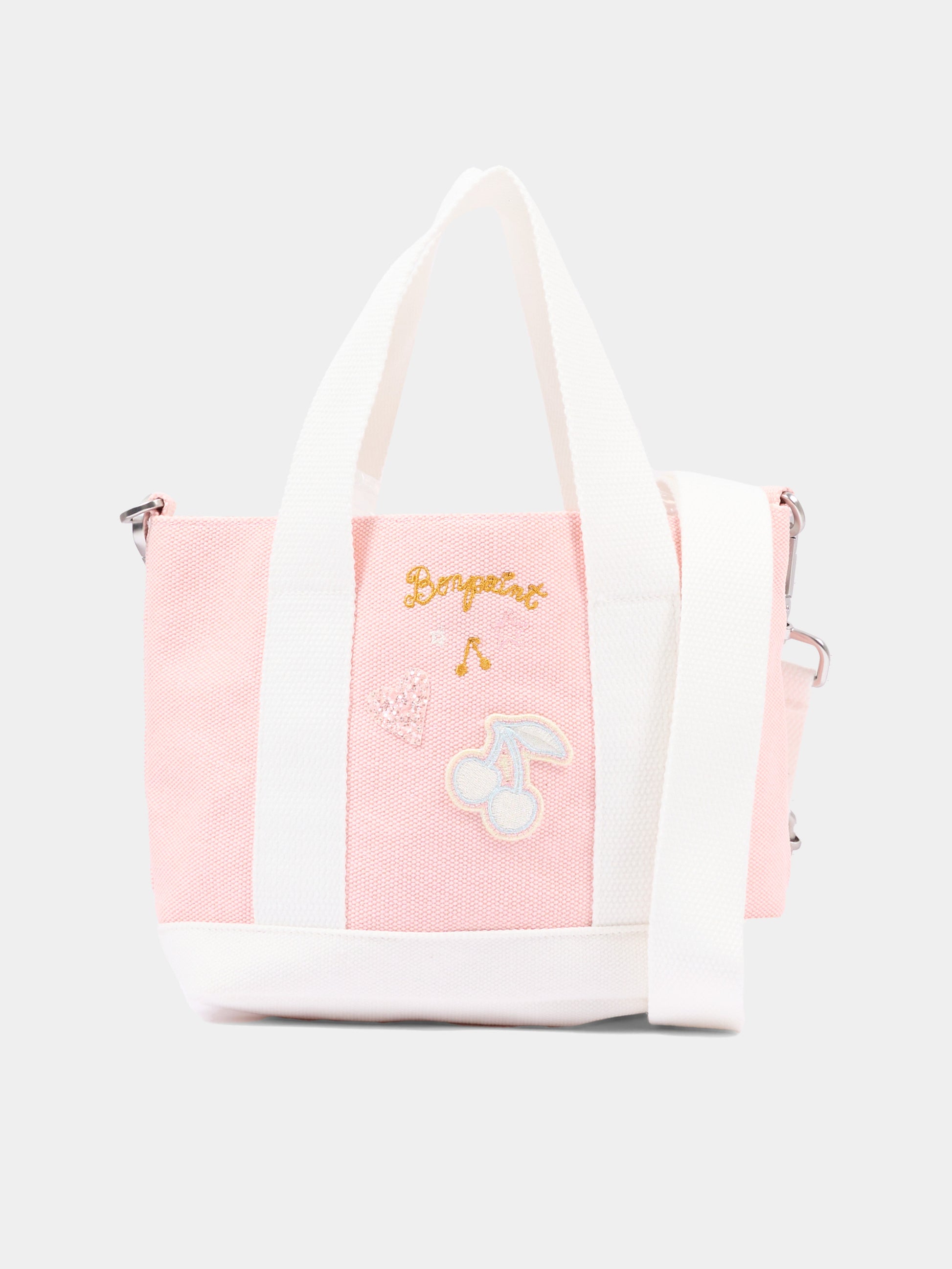 Borsa rosa in tela per bambina,Bonpoint,P06GBAW00003 020