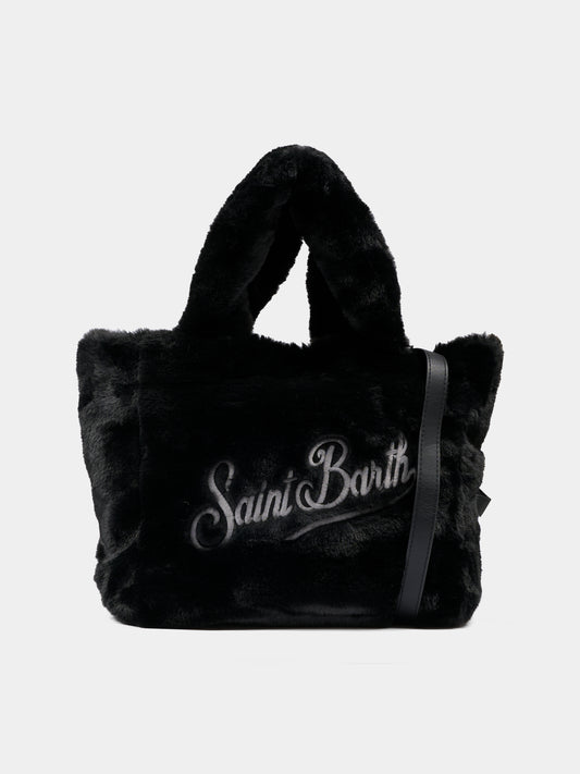 Borsa Colette nera per bambina con logo,Mc2 Saint Barth,COL0033 00292I