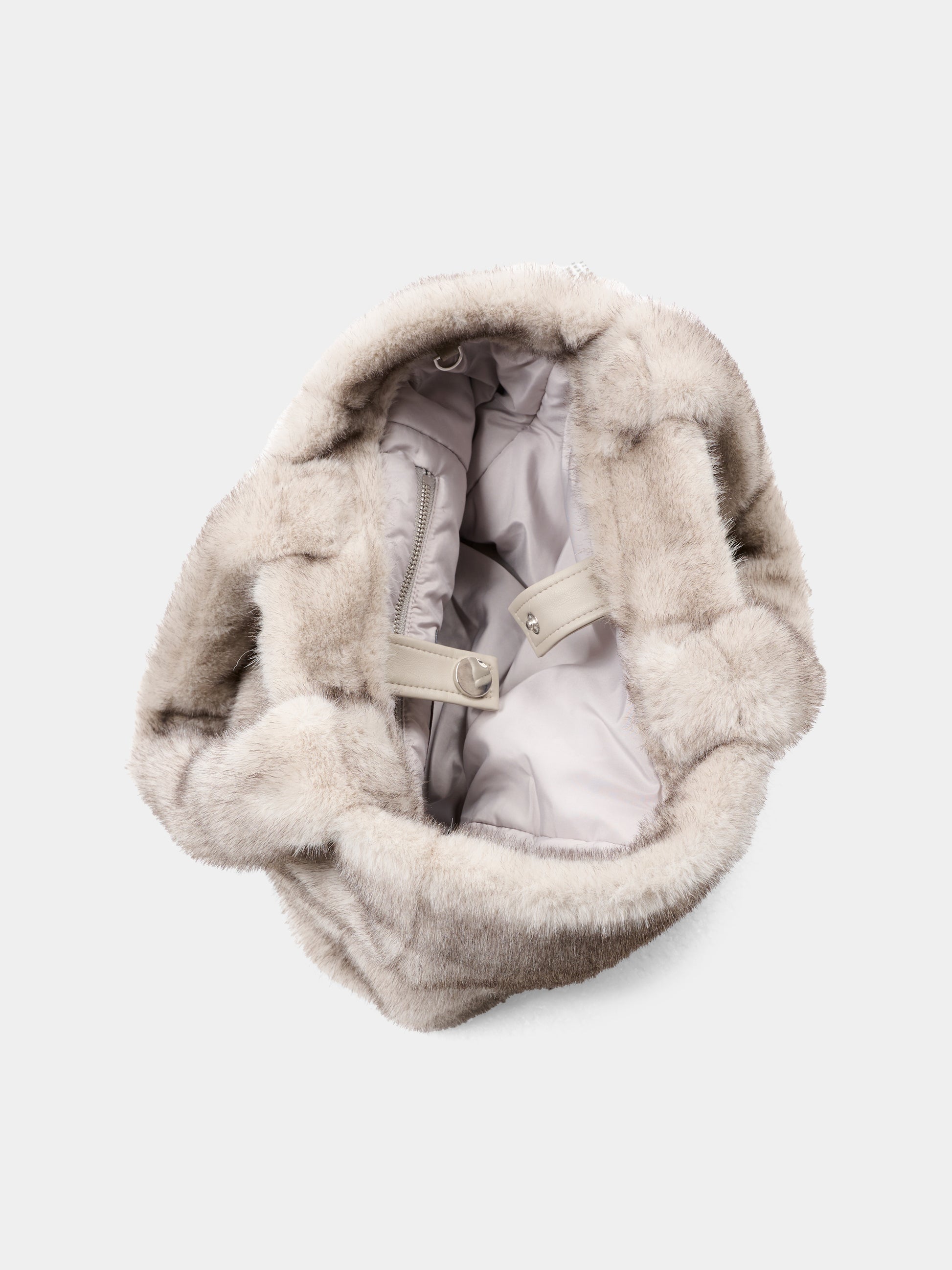 Borsa Colette grigia per bambina con logo,Mc2 Saint Barth,COL0033 00288I