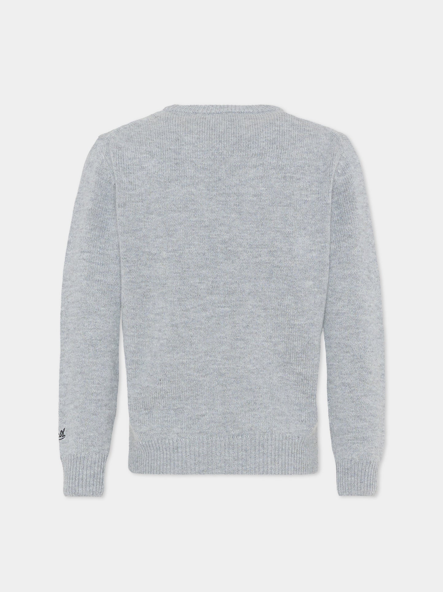 Maglione grigio per bambino con Woodstock,Mc2 Saint Barth,DOU0001 00077I