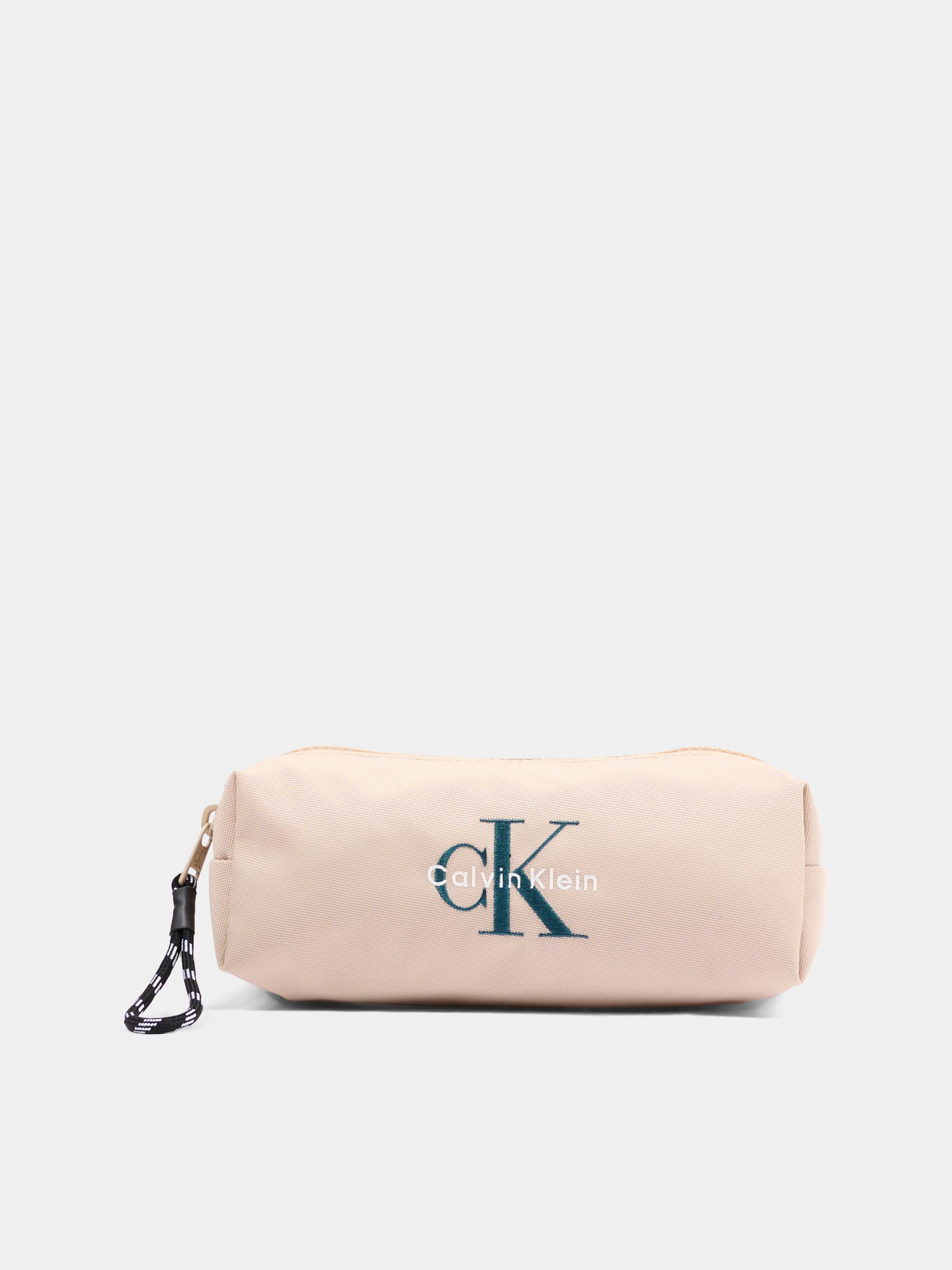 Astuccio beige per bambini con logo,Calvin Klein Kids,IU0IU00734 PCV