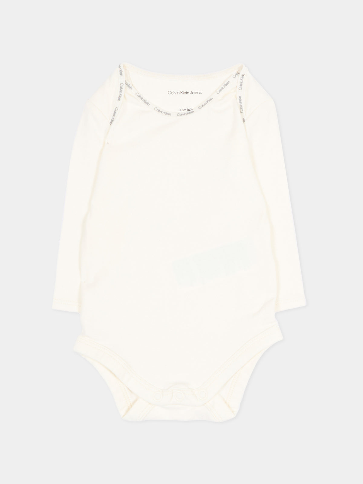 Set body multicolor per neonati con logo,Calvin Klein Kids,LV1CKTJN00 BEH