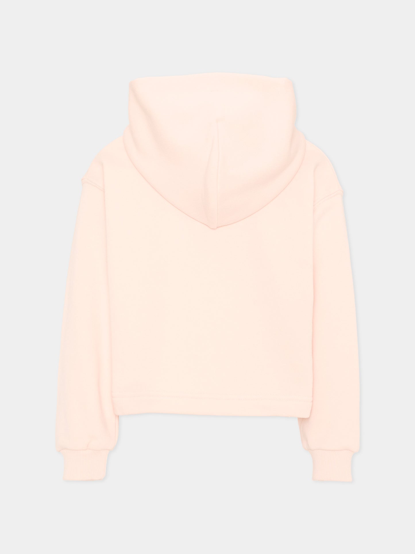 Felpa rosa per bambina con logo,Calvin Klein Kids,LVCKTJB36G T0R