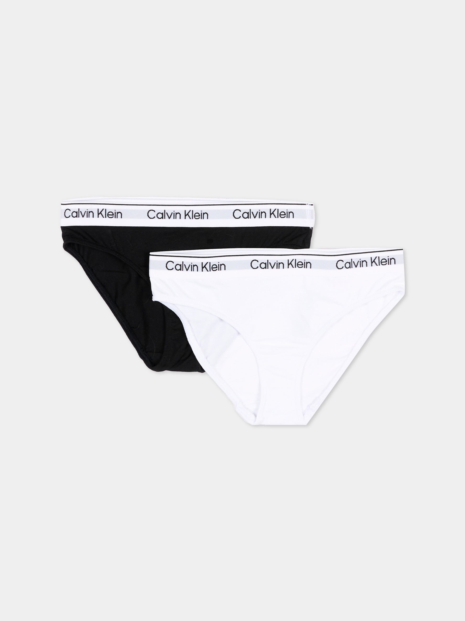 Slip multicolor per bambina con logo,Calvin Klein Kids,G80G800726 0SB
