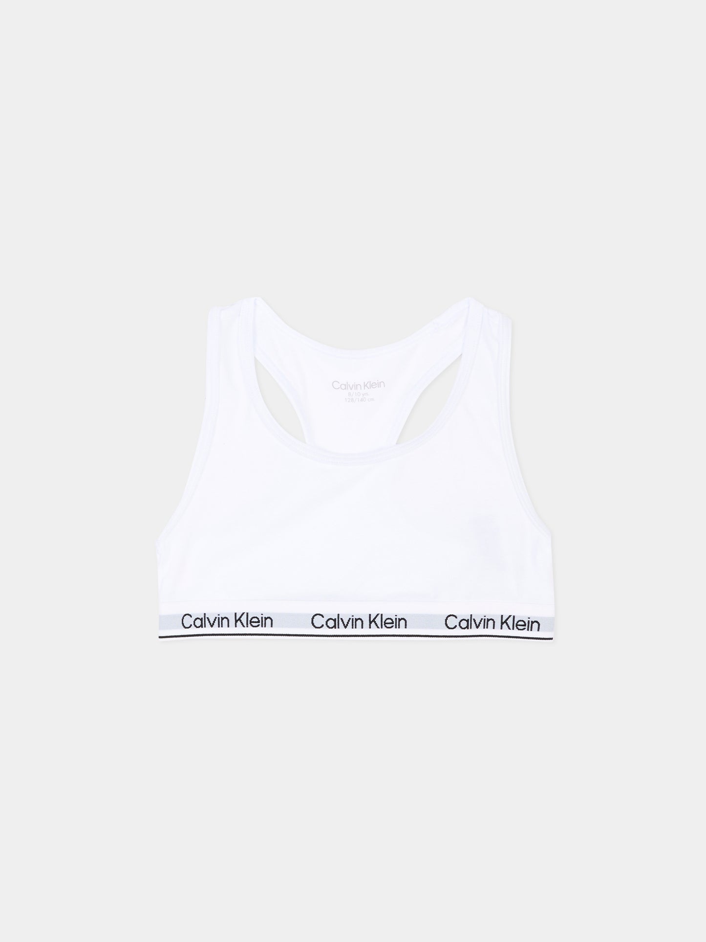 Reggiseno nero per bambina con logo,Calvin Klein Kids,G80G800742 0SB