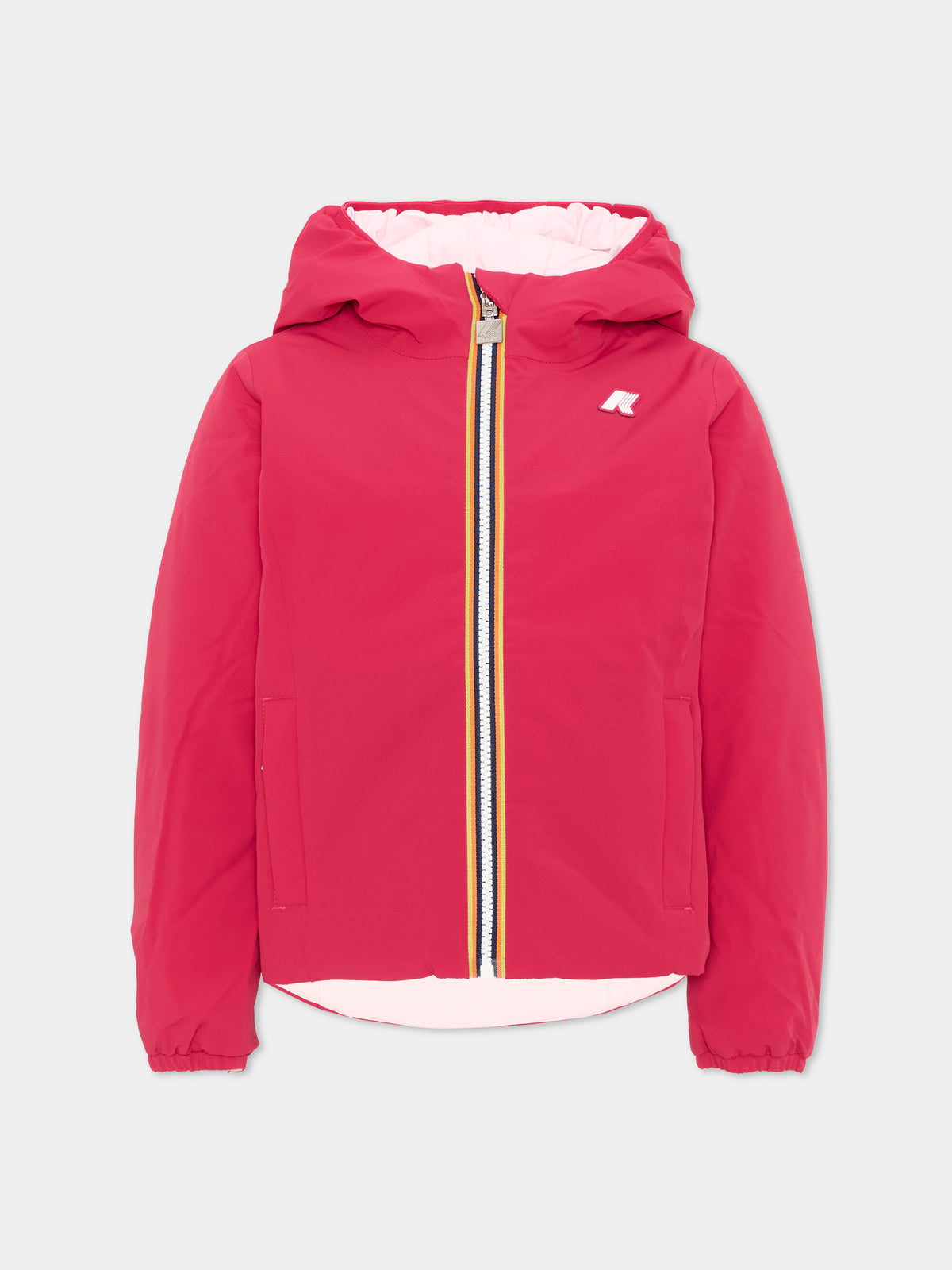 Piumino reversibile “Lily” per bambina,K-way,K71339W DAG