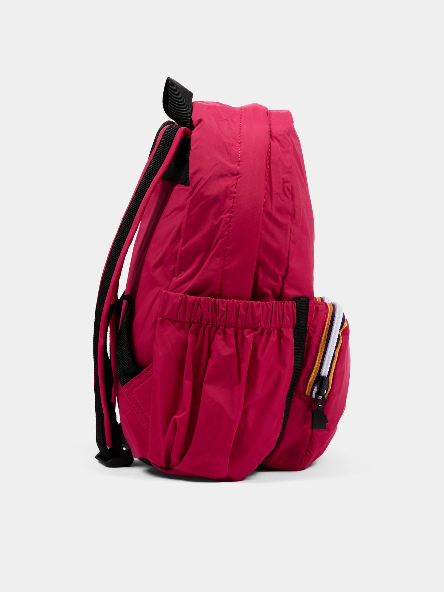 Zaino fucsia per bambina con logo,K-way,K81421W X6R