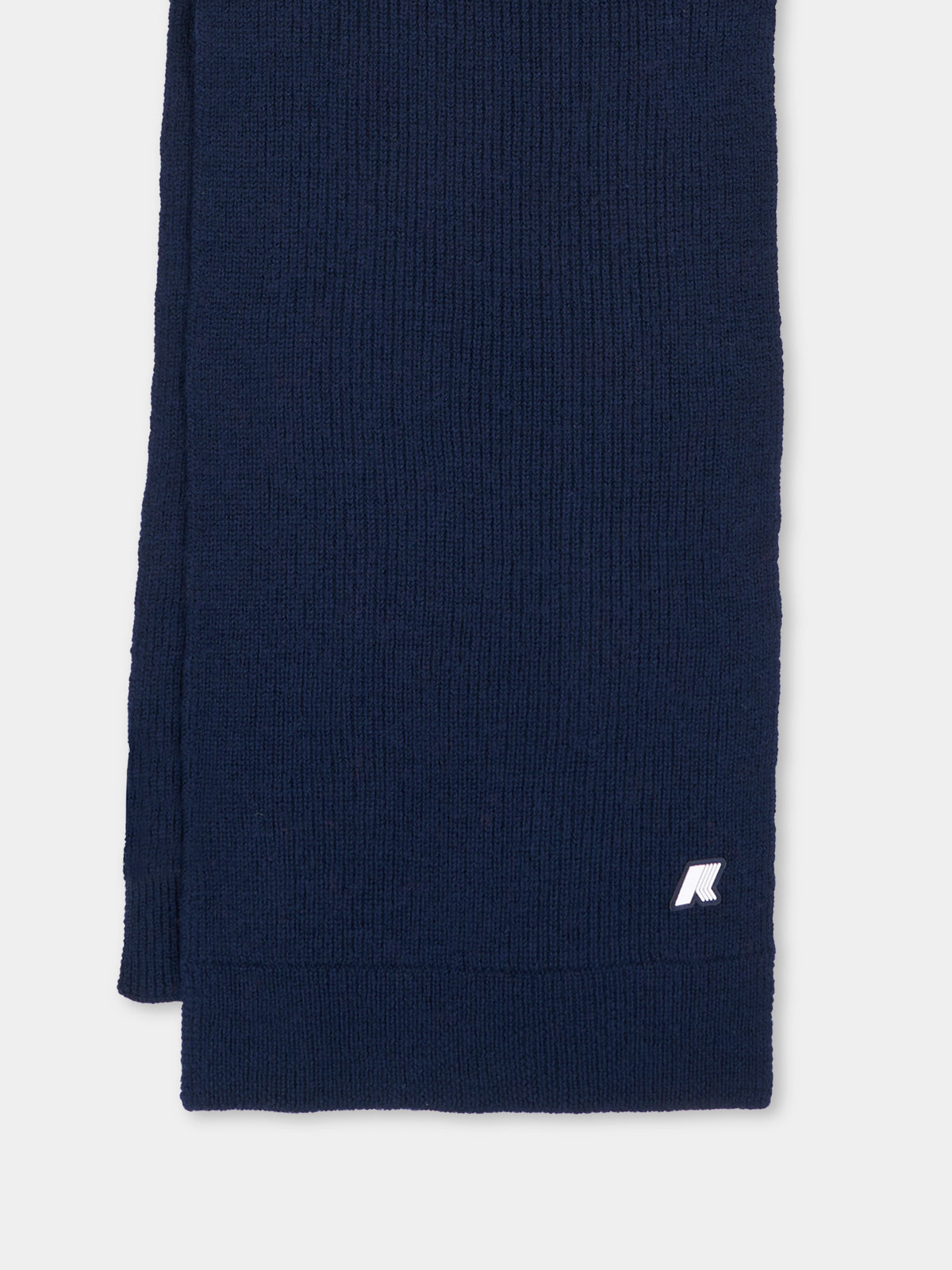 Sciarpa blu P.Etienne per bambino con logo,K-way,K5128RW K89