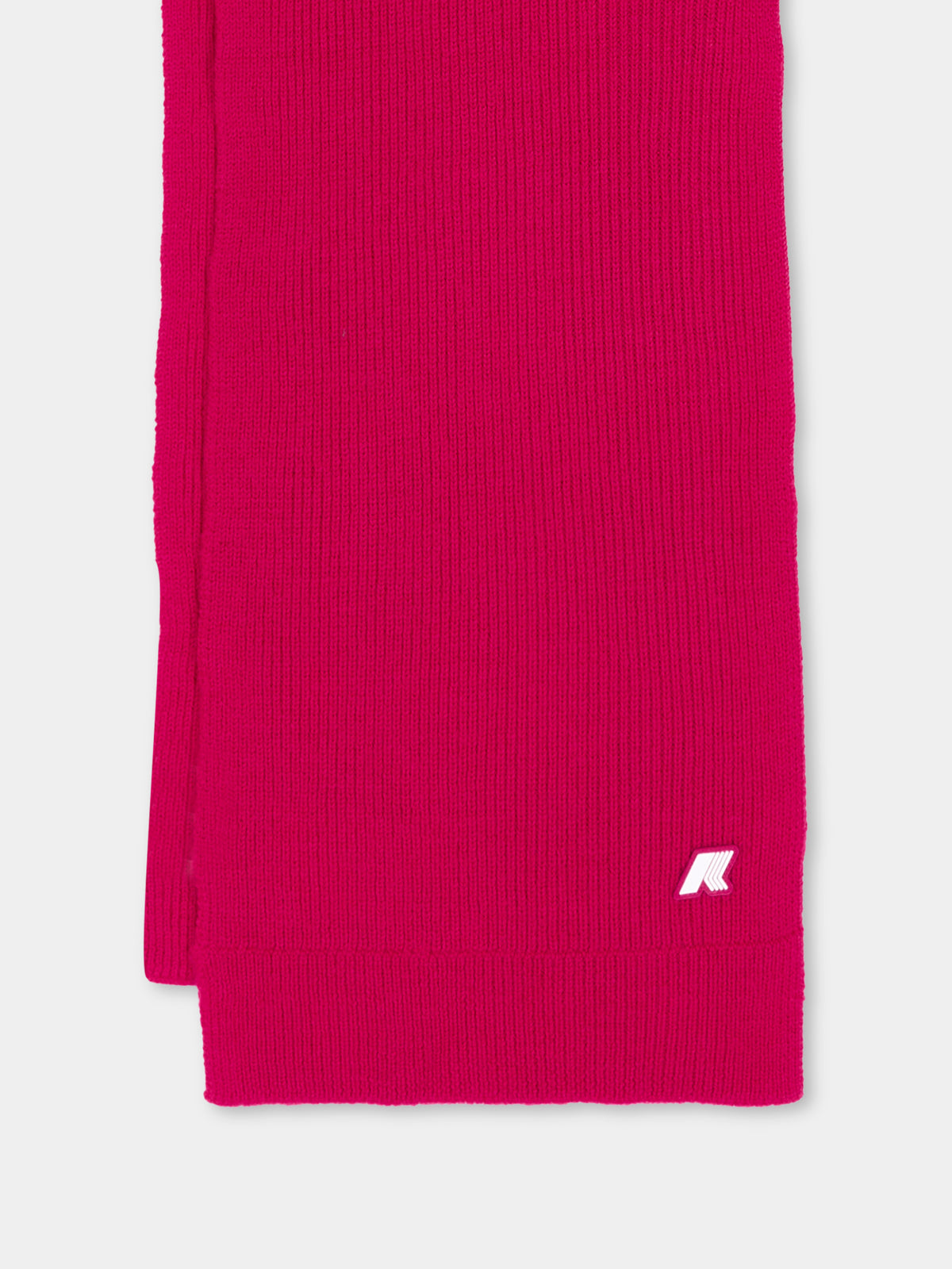 Sciarpa fucsia P.Etienne per bambina con logo,K-way,K5128RW X6R