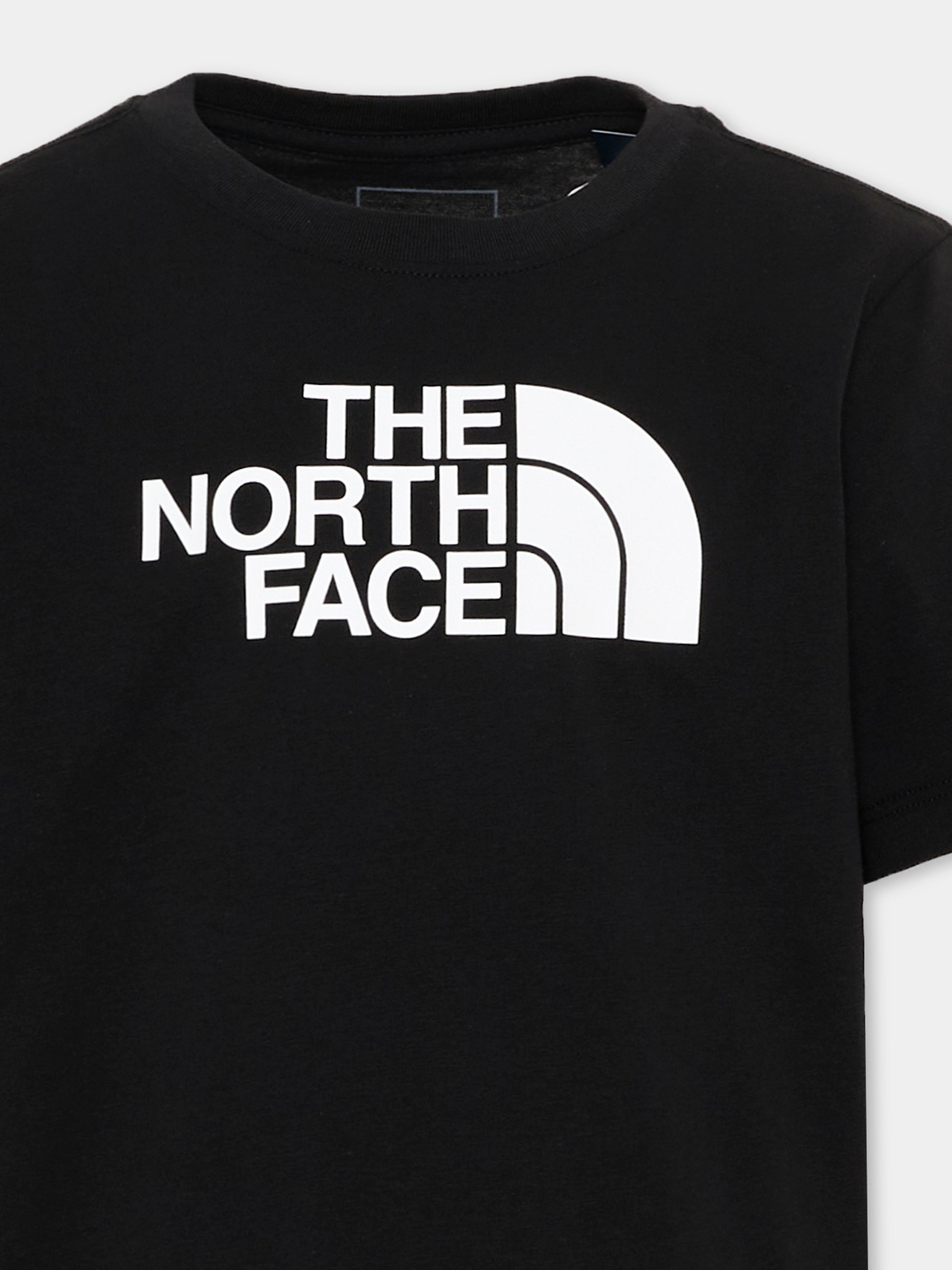 T-Shirt nera per bambino con logo,The North Face Kids,NF0A8CZ8JK31