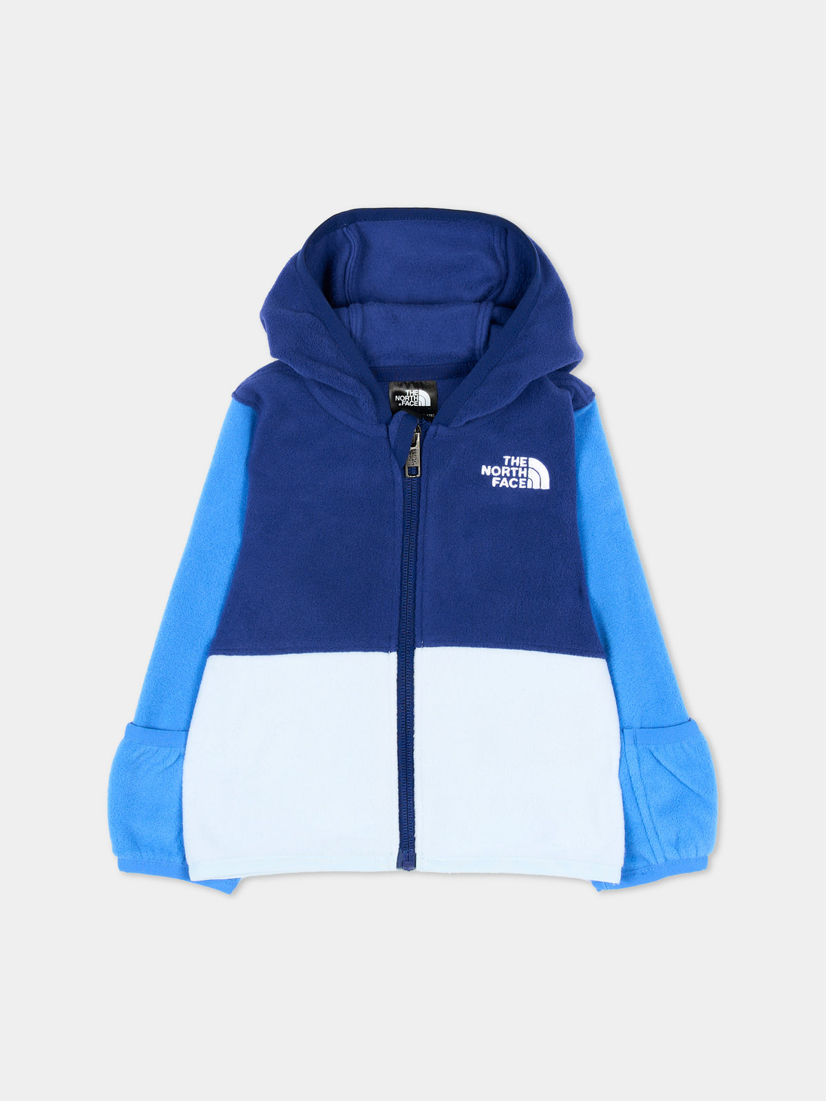 Felpa con cappuccio blu per neonato,The North Face Kids,NF0A8CVMRE31