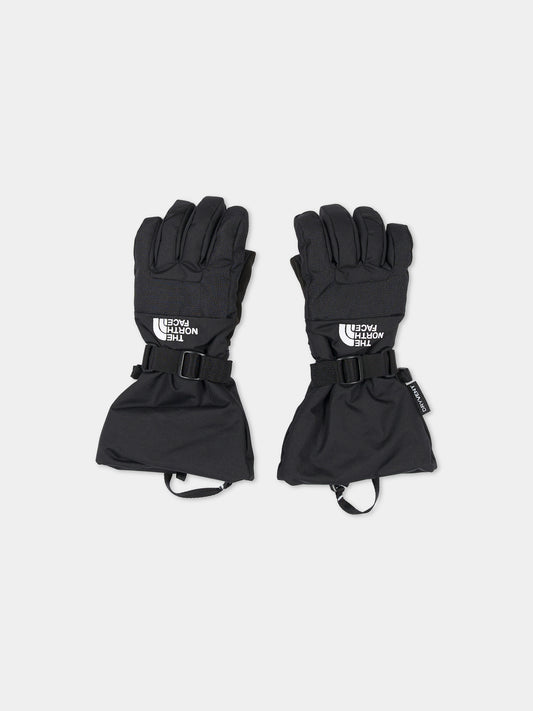Guanti neri per bambino con logo,The North Face Kids,NF0A8GDJJK31