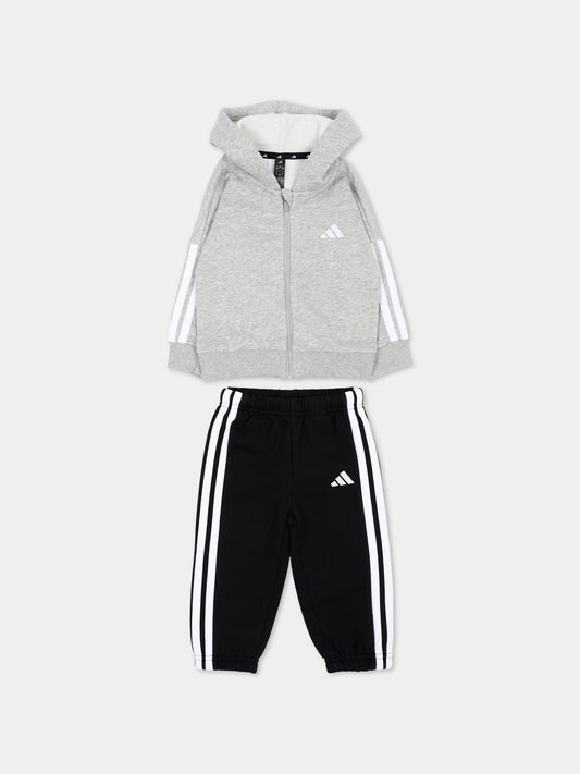 Completo sportivo multicolor per neonato,Adidas,JY8589