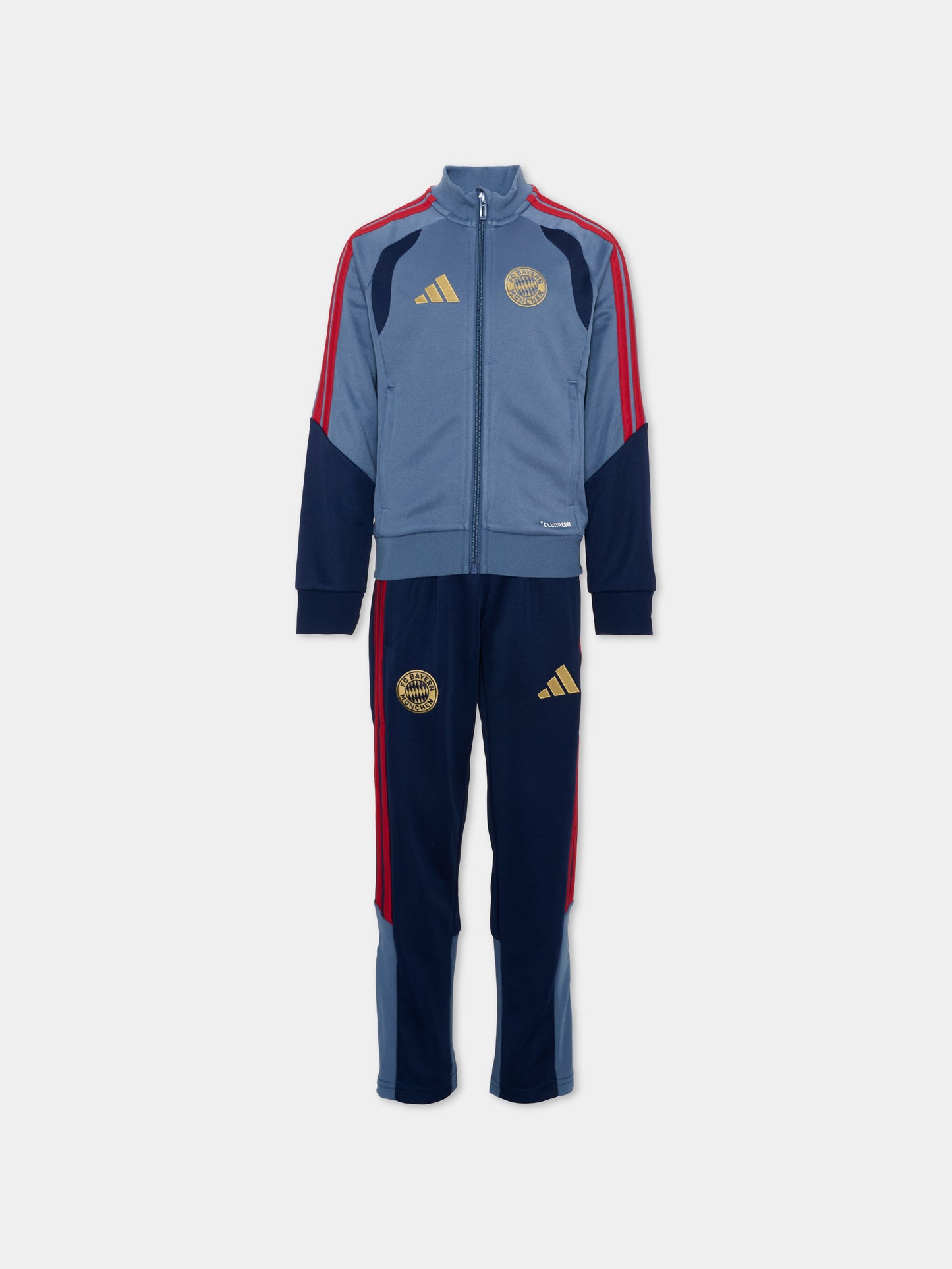 Completo sportivo blu per bambino Bayern Monaco,Adidas,KF0997