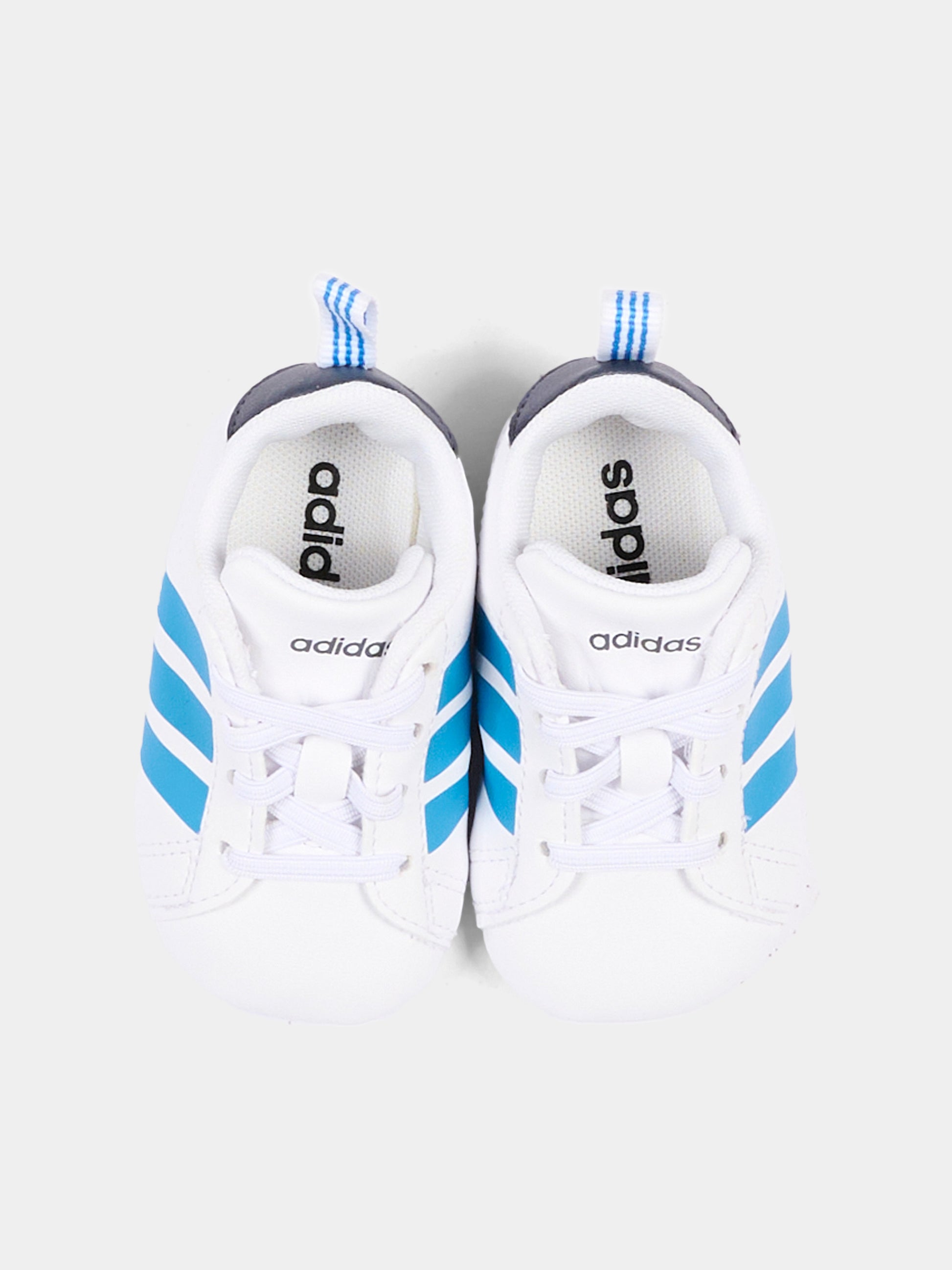 Sneakers bianche Grand Court Crib per neonato,Adidas,KI8218