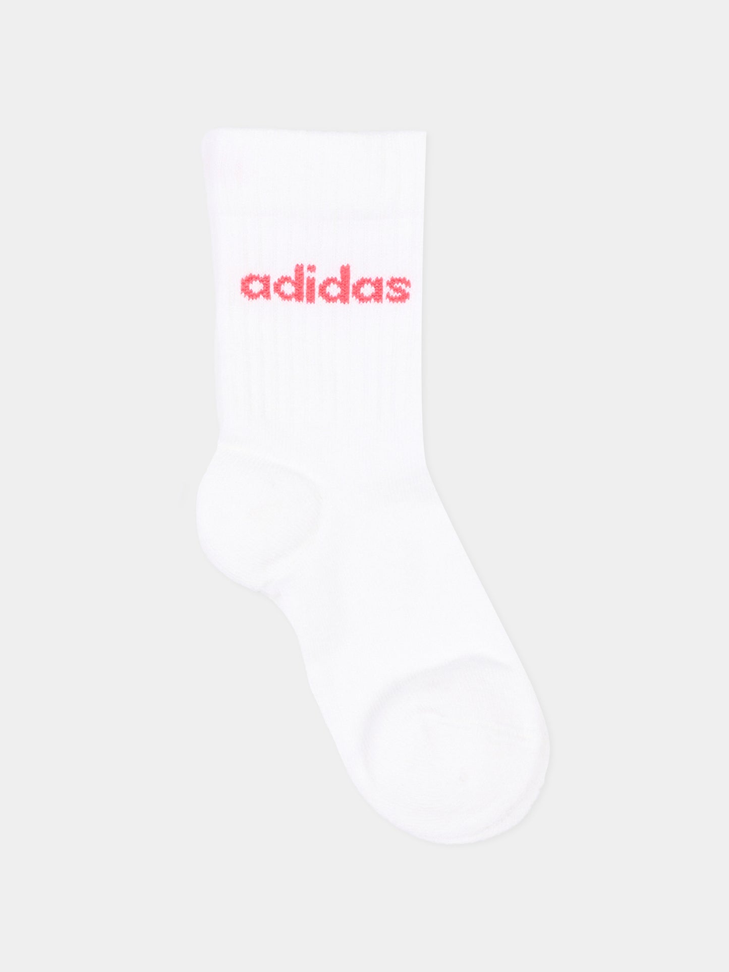 Calze in spugna rosa per bambina con logo,Adidas,KQ9236