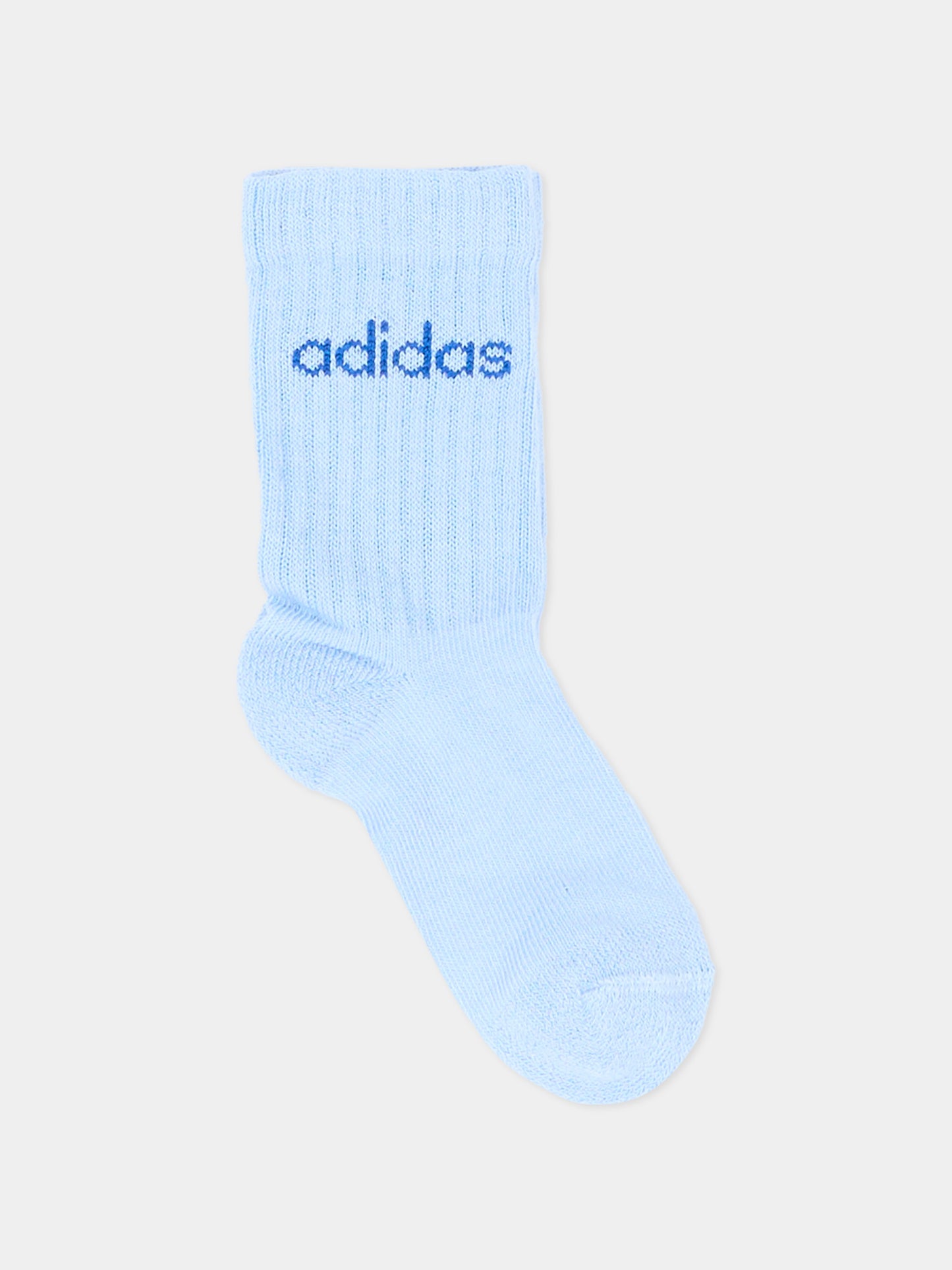 Calze Spugna multicolor con logo per bambino,Adidas,KQ9237