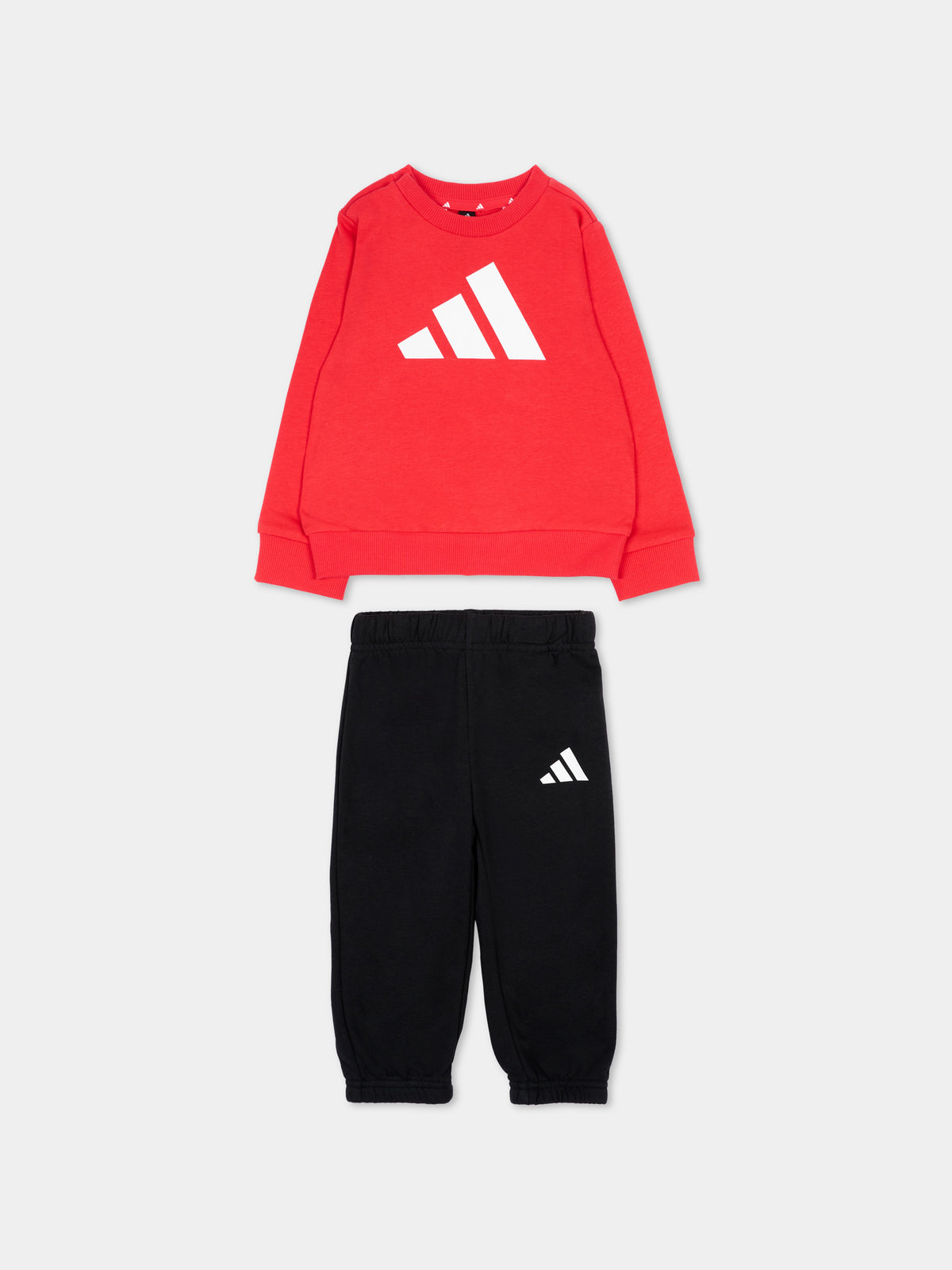 Completo sportivo multicolor per neonato con logo,Adidas,KR6782
